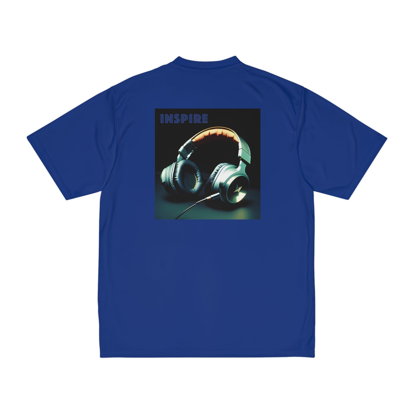 Amplify Your Inspiration: Men's Performance Guitar Tee