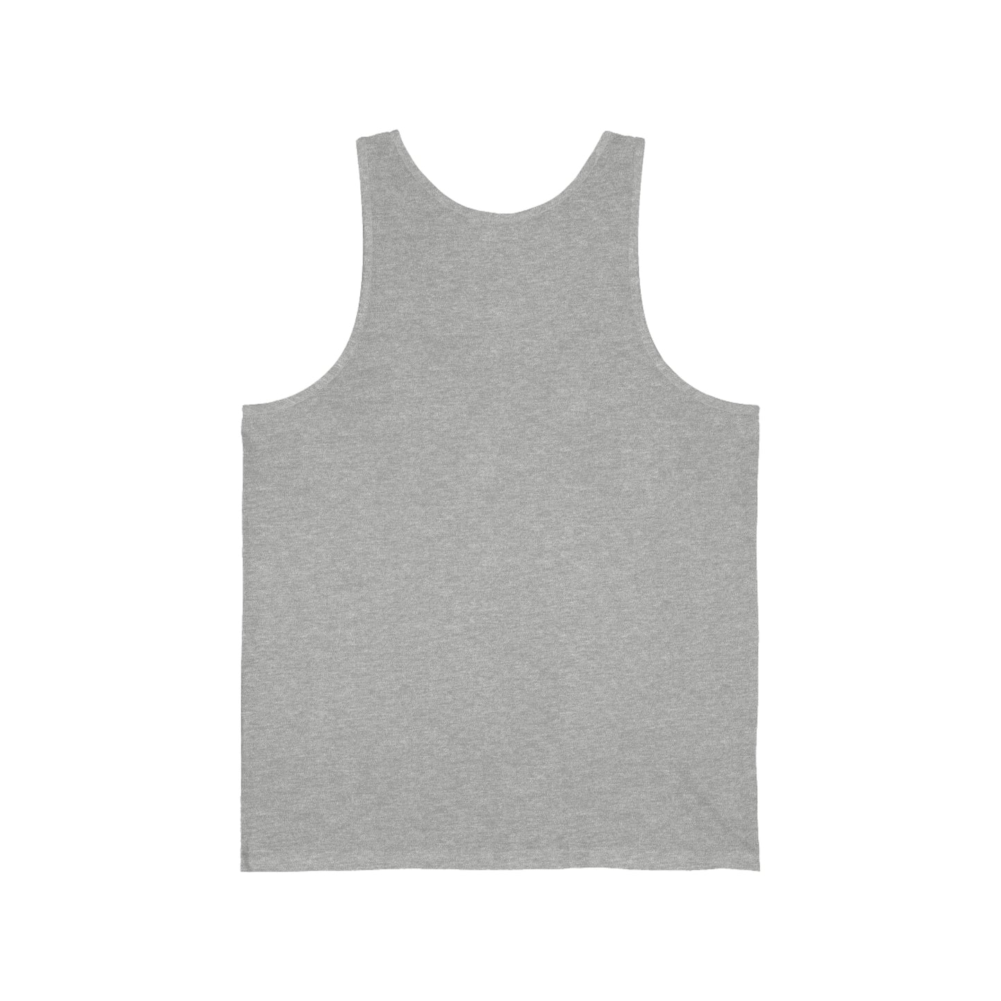 Vibrant Dreamscape: Unisex Jersey Tank with AI-Crafted Psychedelic Artistry