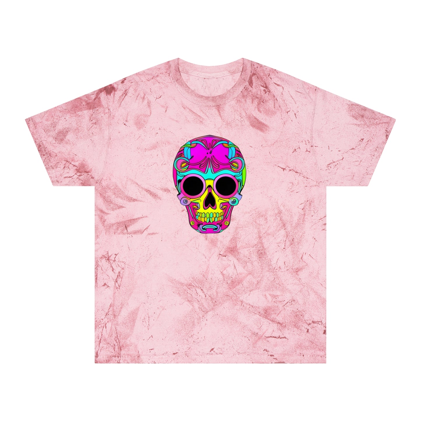 Trippy Visionaries Unite: Unisex Color Blast T-Shirt