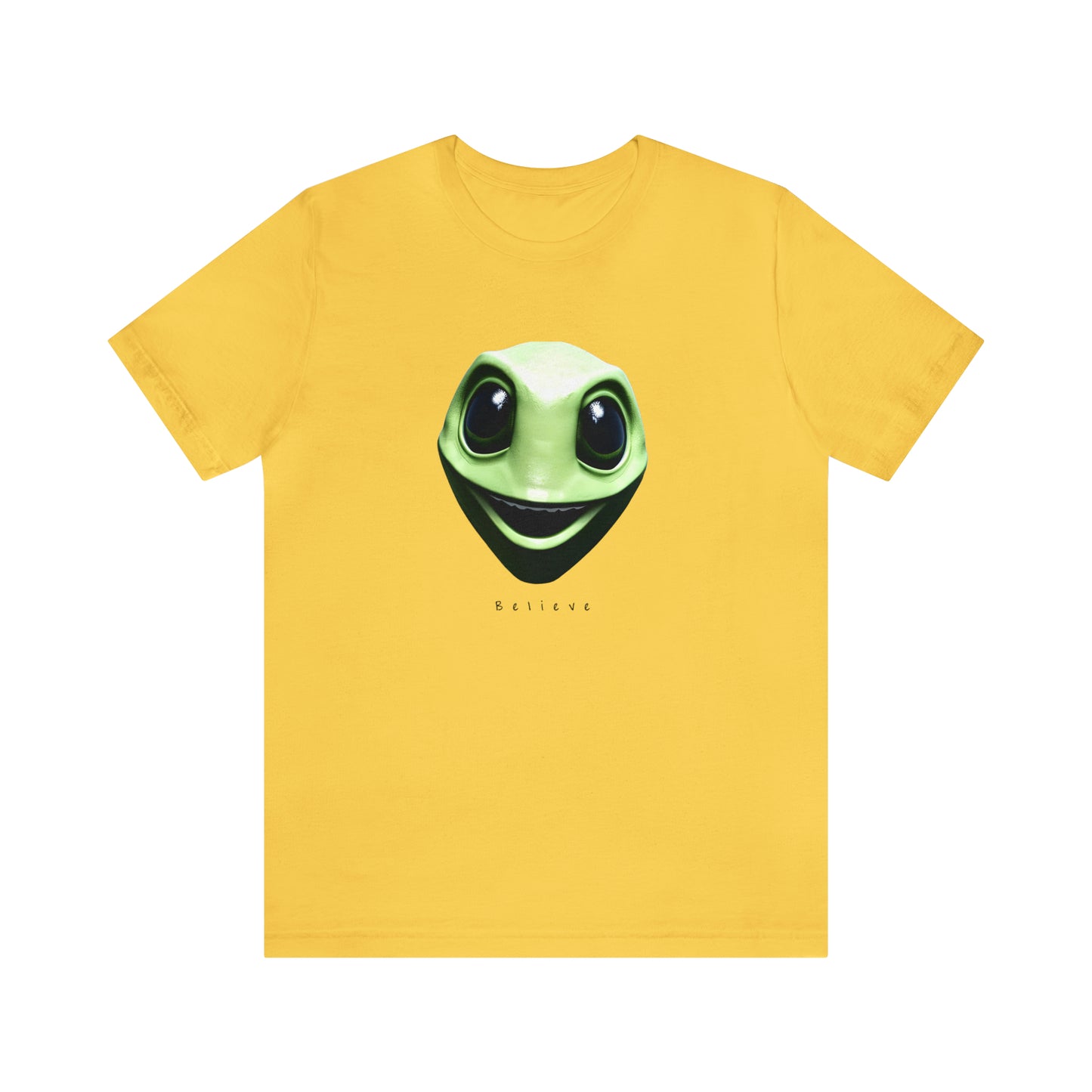 Believe in Extraterrestrial Smiles - Unisex Jersey Tee