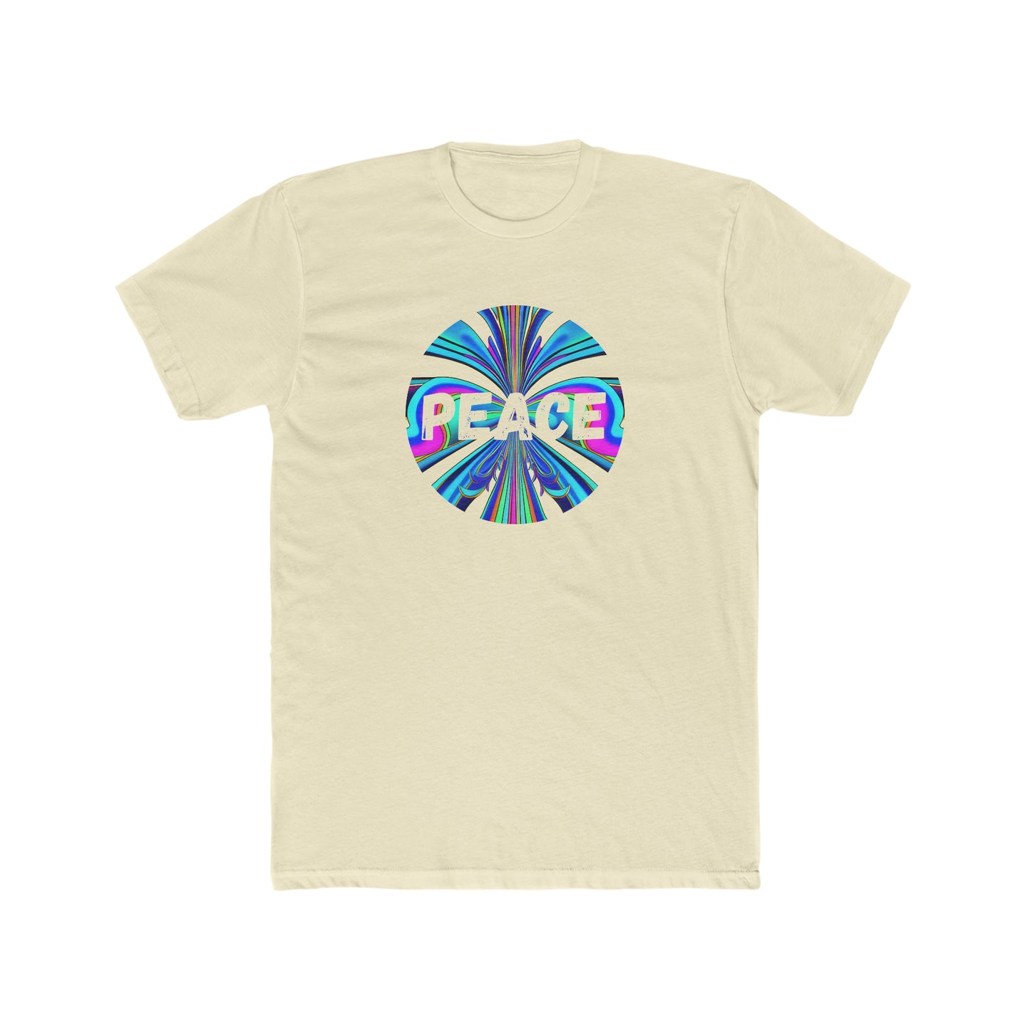 Psychedelic Peace Circle Men's Tee