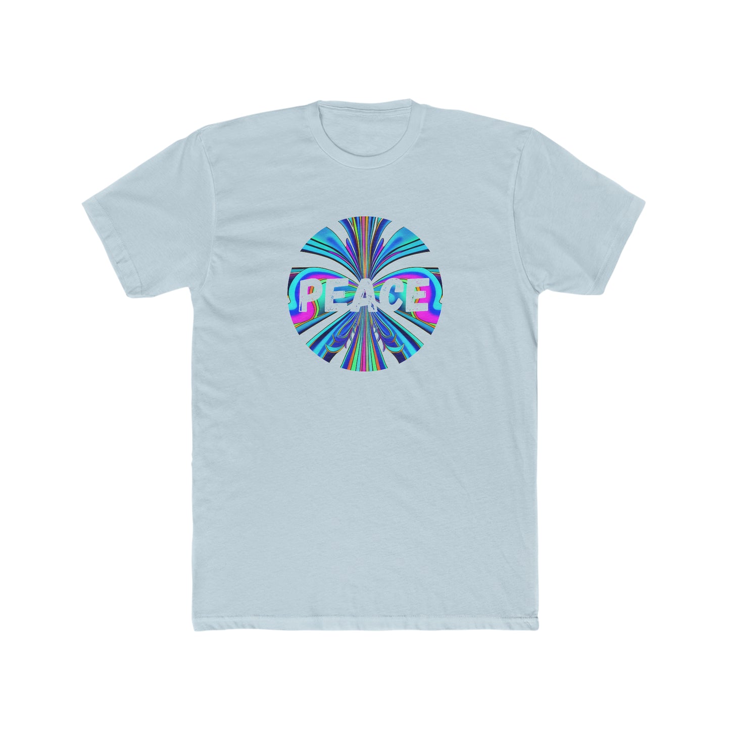 Psychedelic Peace Circle Men's Tee