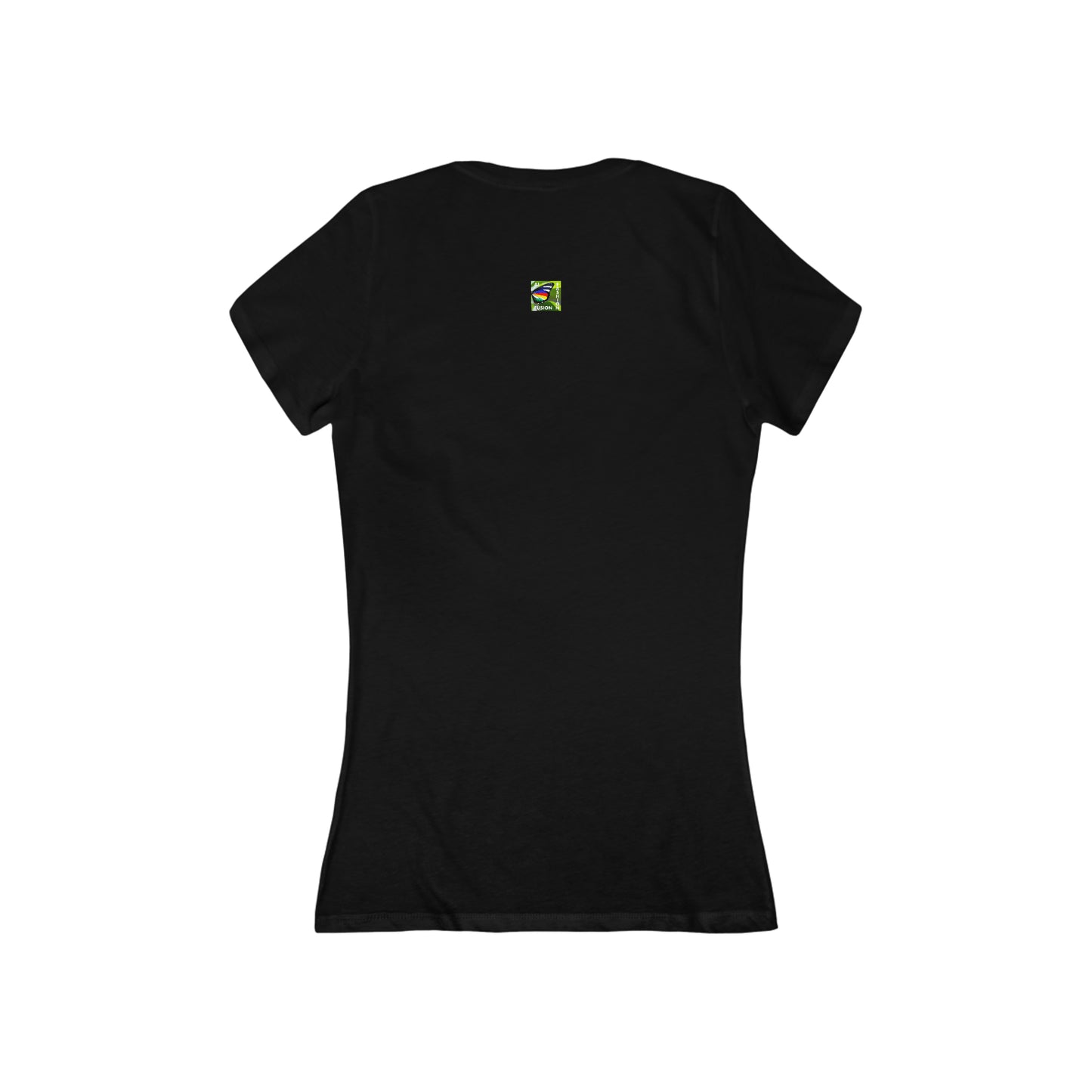Musical Brilliance: Inspire Notes Deep V-Neck Tee