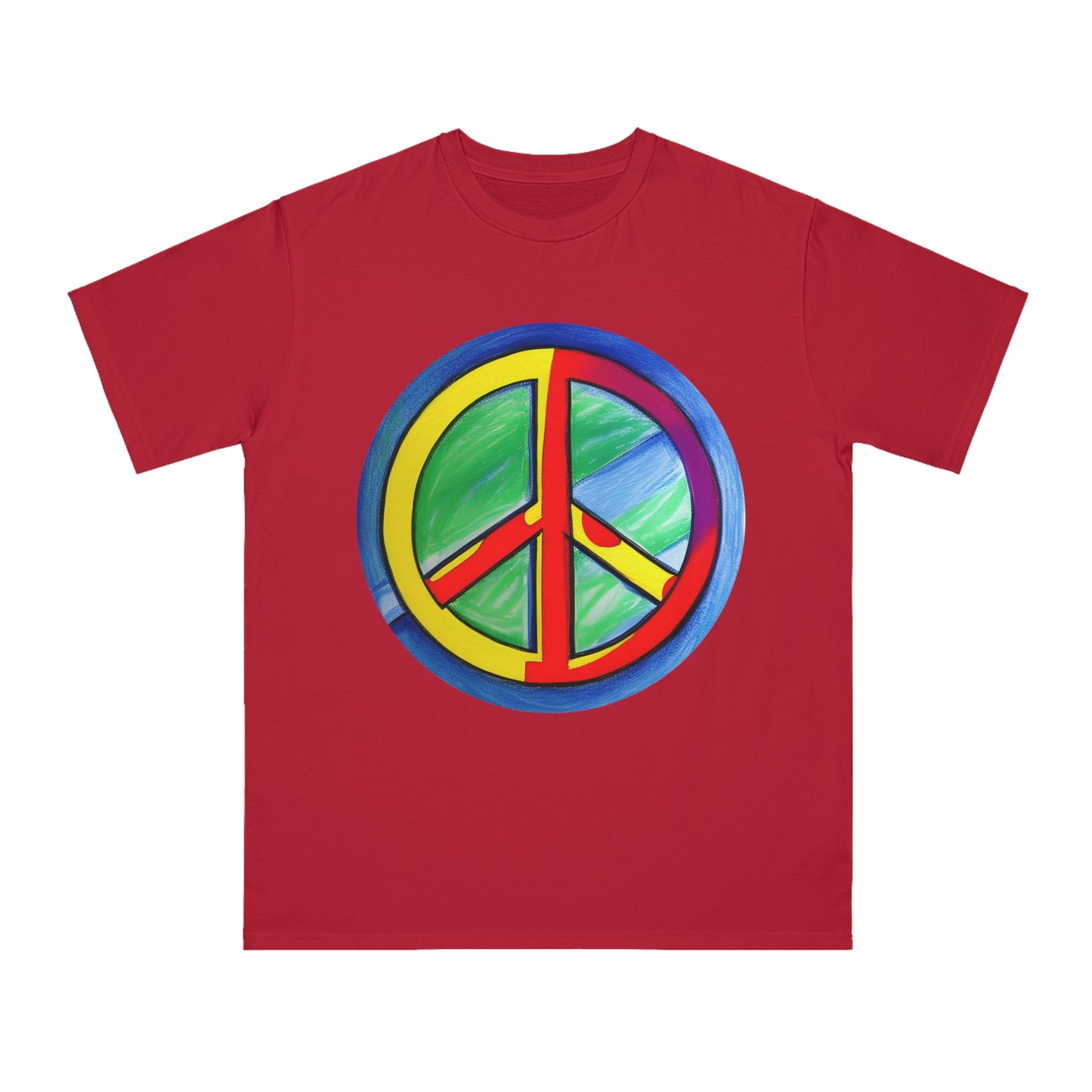 Peaceful Palette: Unisex Softstyle T-Shirt