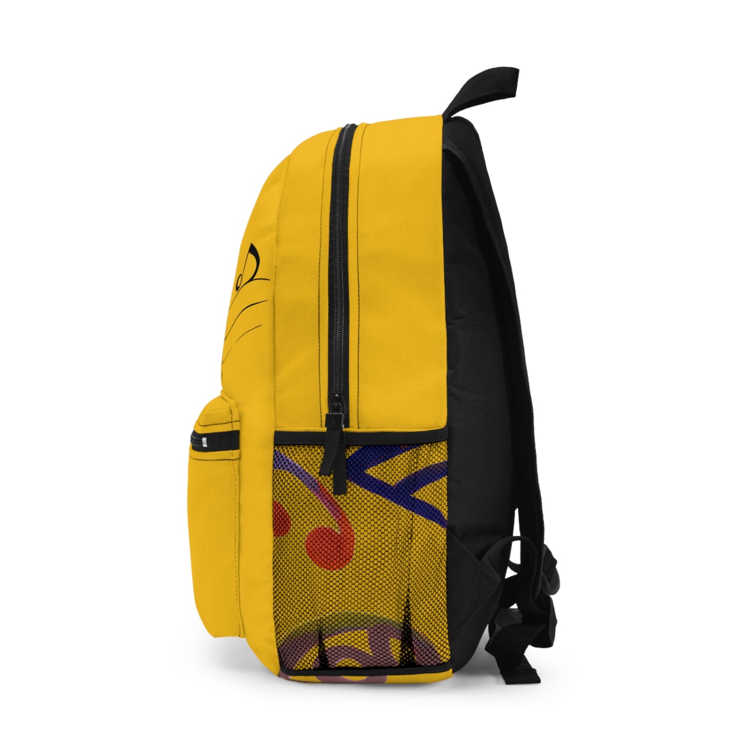 Musical Elegance: Inspire Guitar Watercolor Backpack