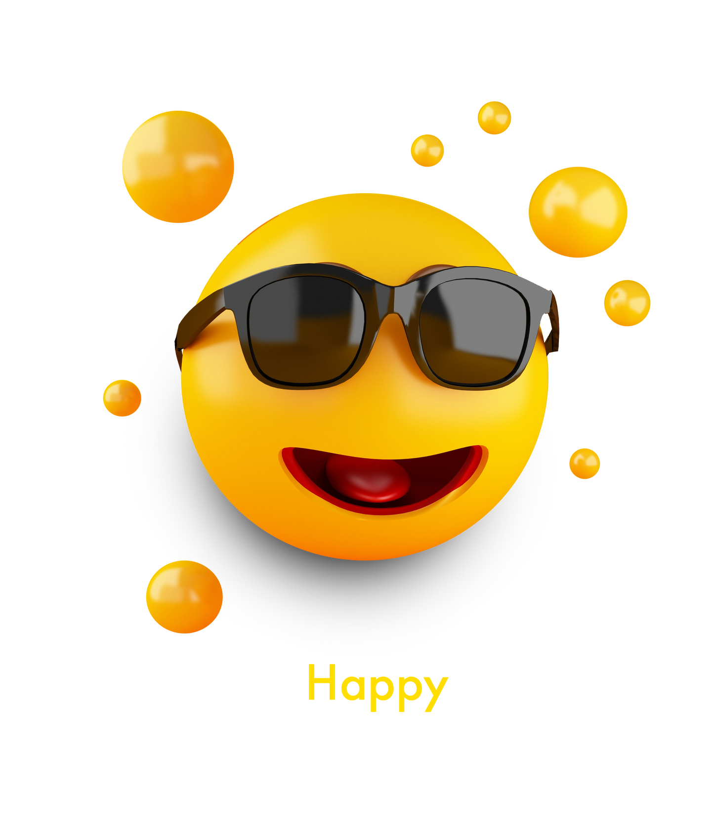 Radiate Positivity: Men's Happy Face Tee