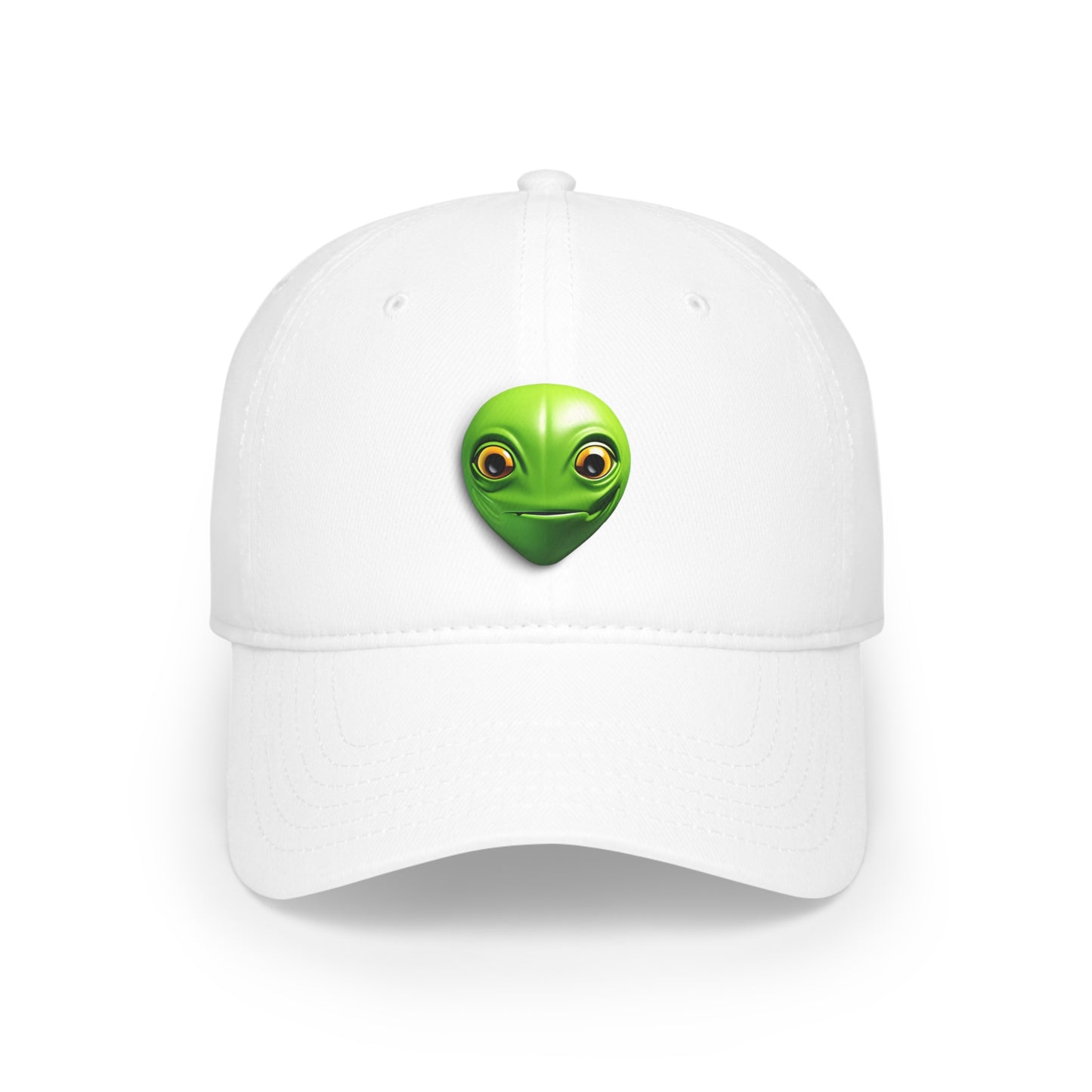 Extraterrestrial Encounter: Alien-Inspired Low Profile Baseball Cap