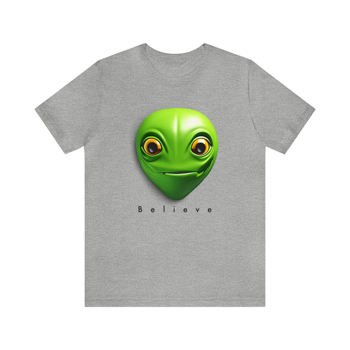 Alien Illusion: Believe-Inspired Jersey Tee