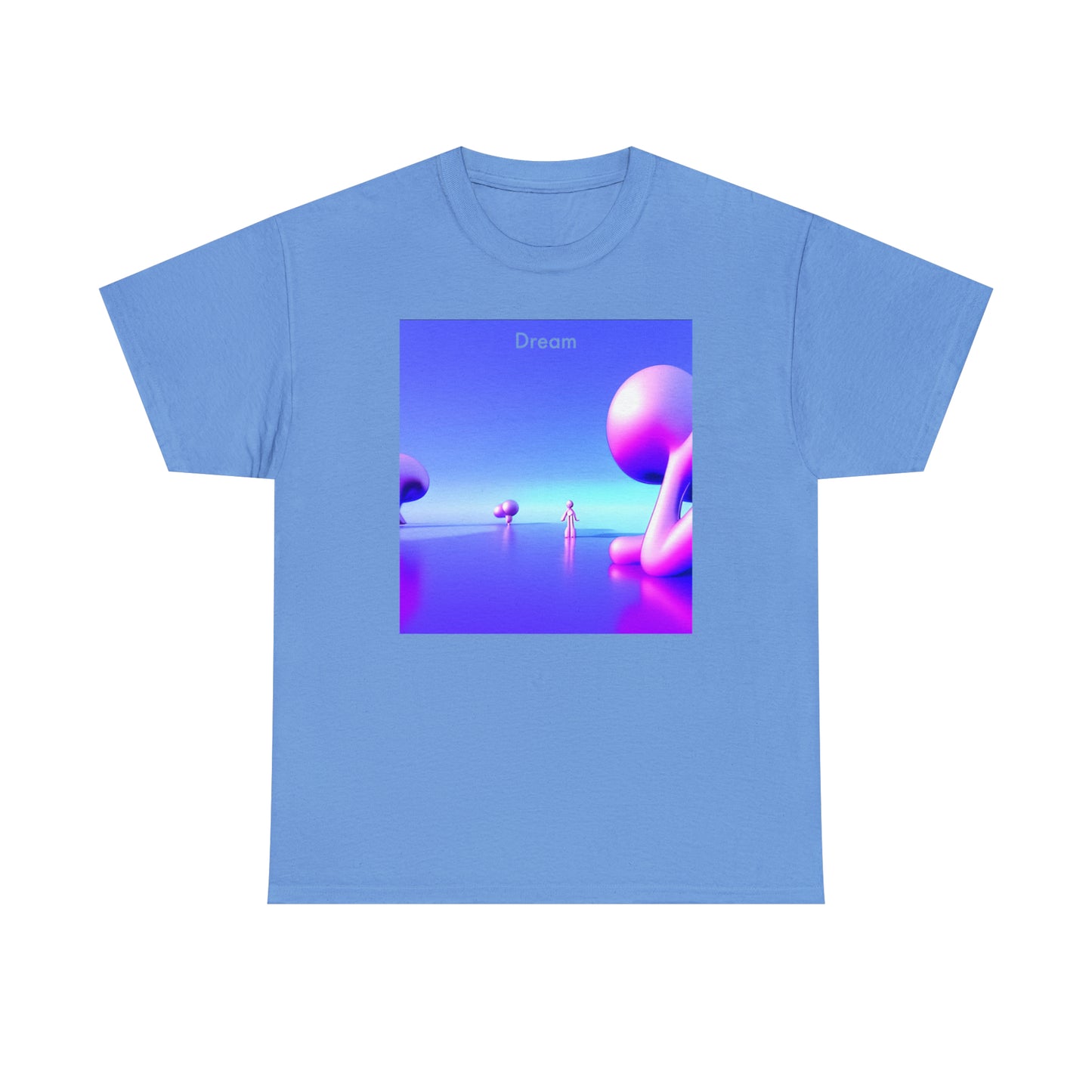 Visions of Reverie: Unisex Heavy Cotton Tee with AI-Rendered Dreamscapes