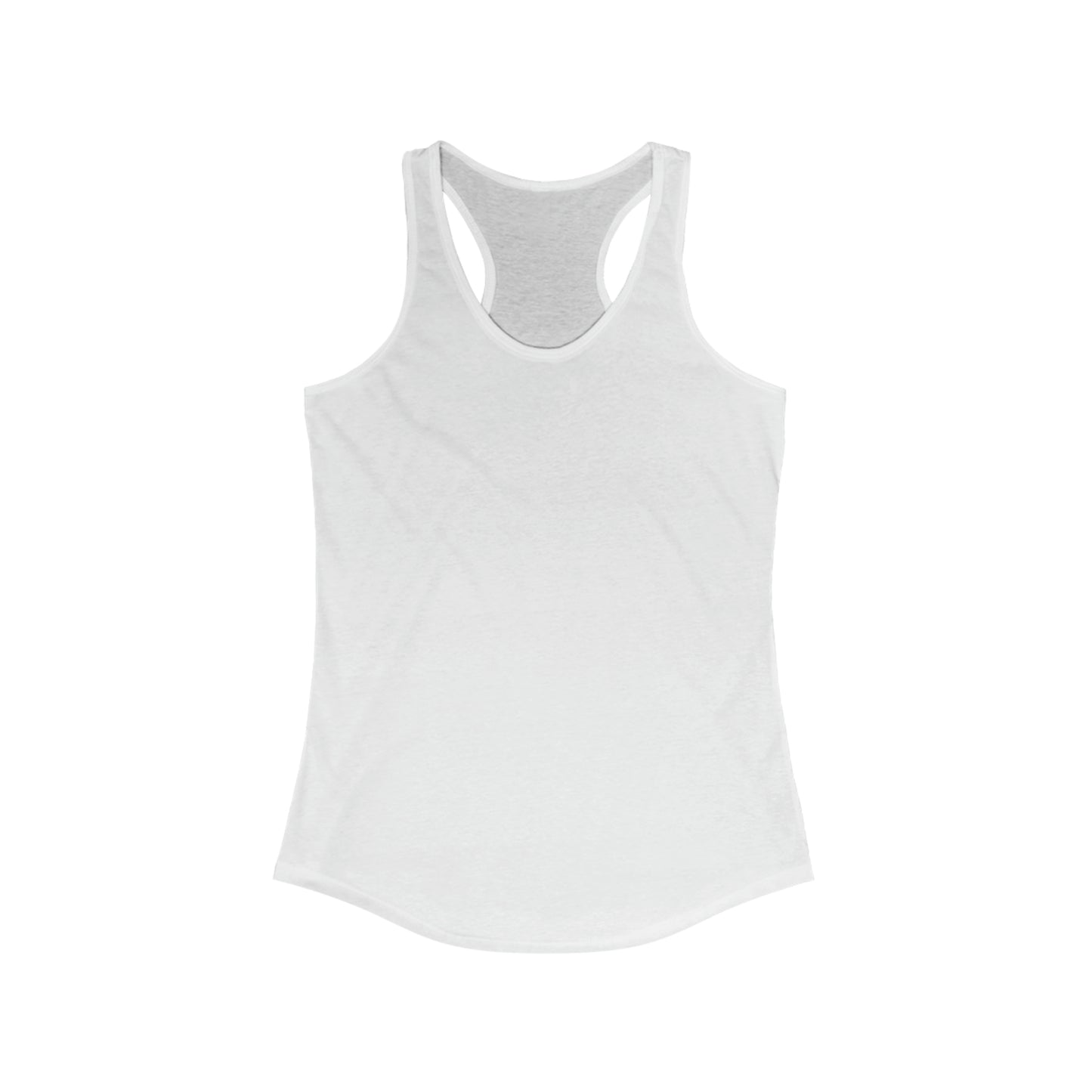 Dreamlike Whispers: Women's Ideal Racerback Tank with AI-Enhanced Wedding Dream