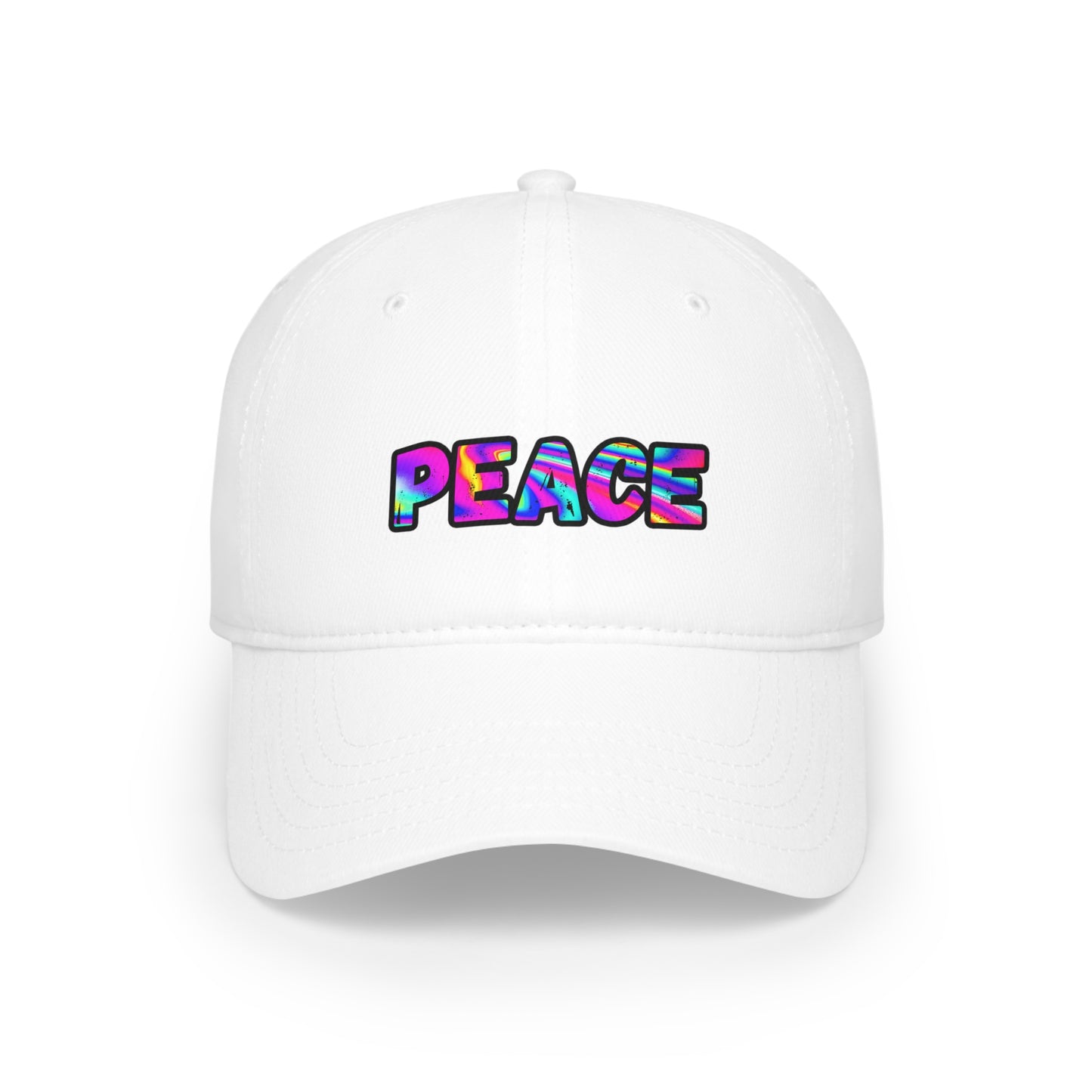 Peaceful Vibes Psychedelic Baseball Cap