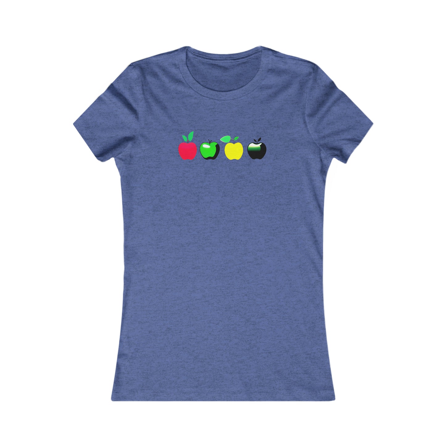Simplicity & Inspiration Tee - Vibrant Apples for Creative Souls