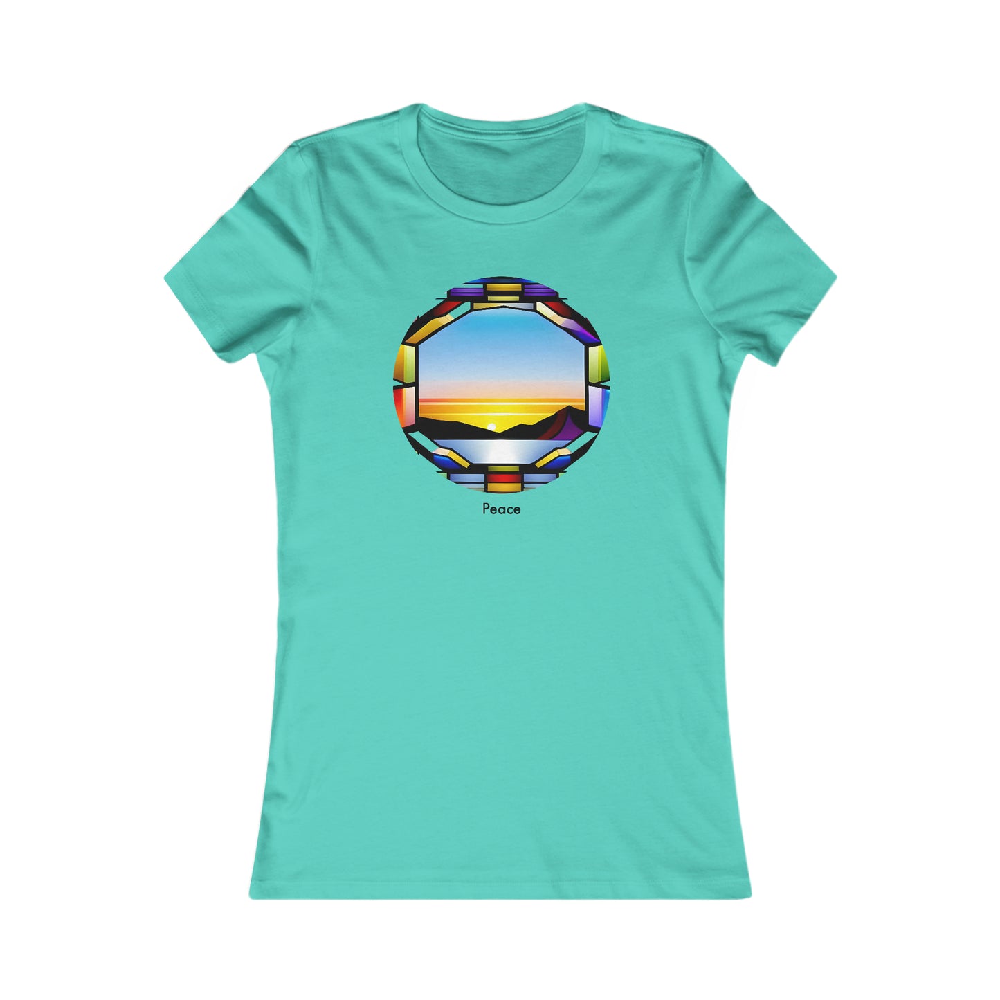 Discover the Serenity of our Peaceful Sunset Favorite Tee