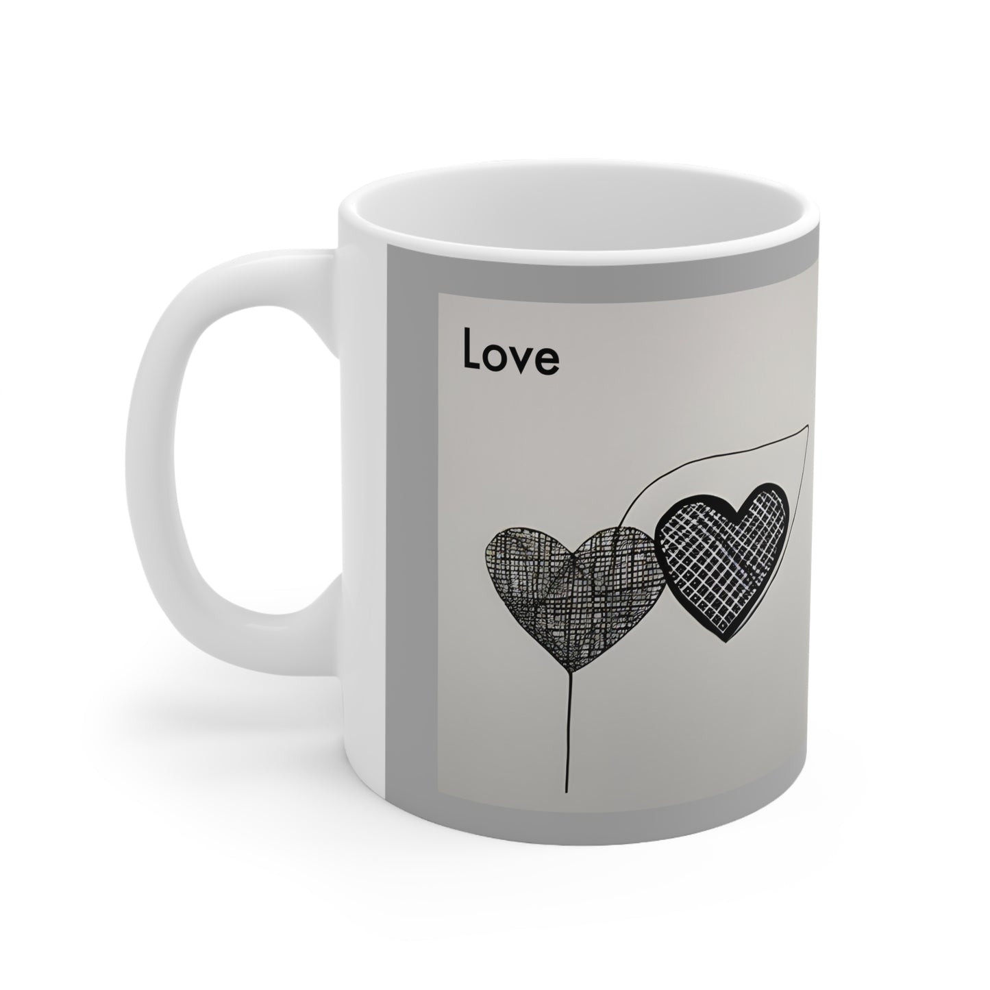 Love Connection: AI-Generated Ceramic Coffee Mug