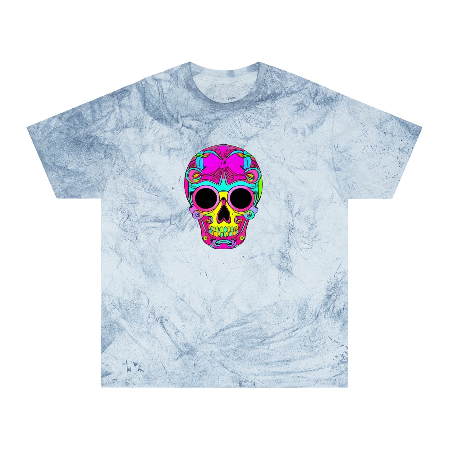 Trippy Visionaries Unite: Unisex Color Blast T-Shirt