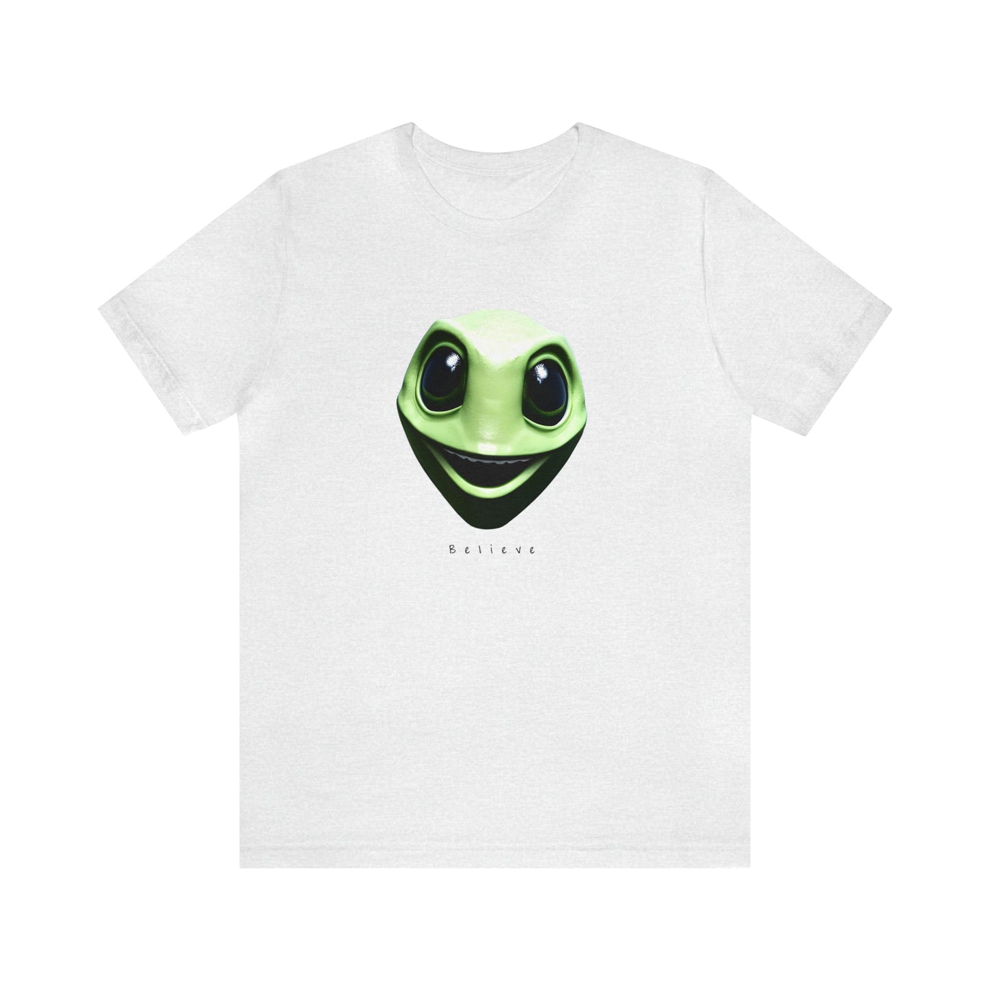 Believe in Extraterrestrial Smiles - Unisex Jersey Tee
