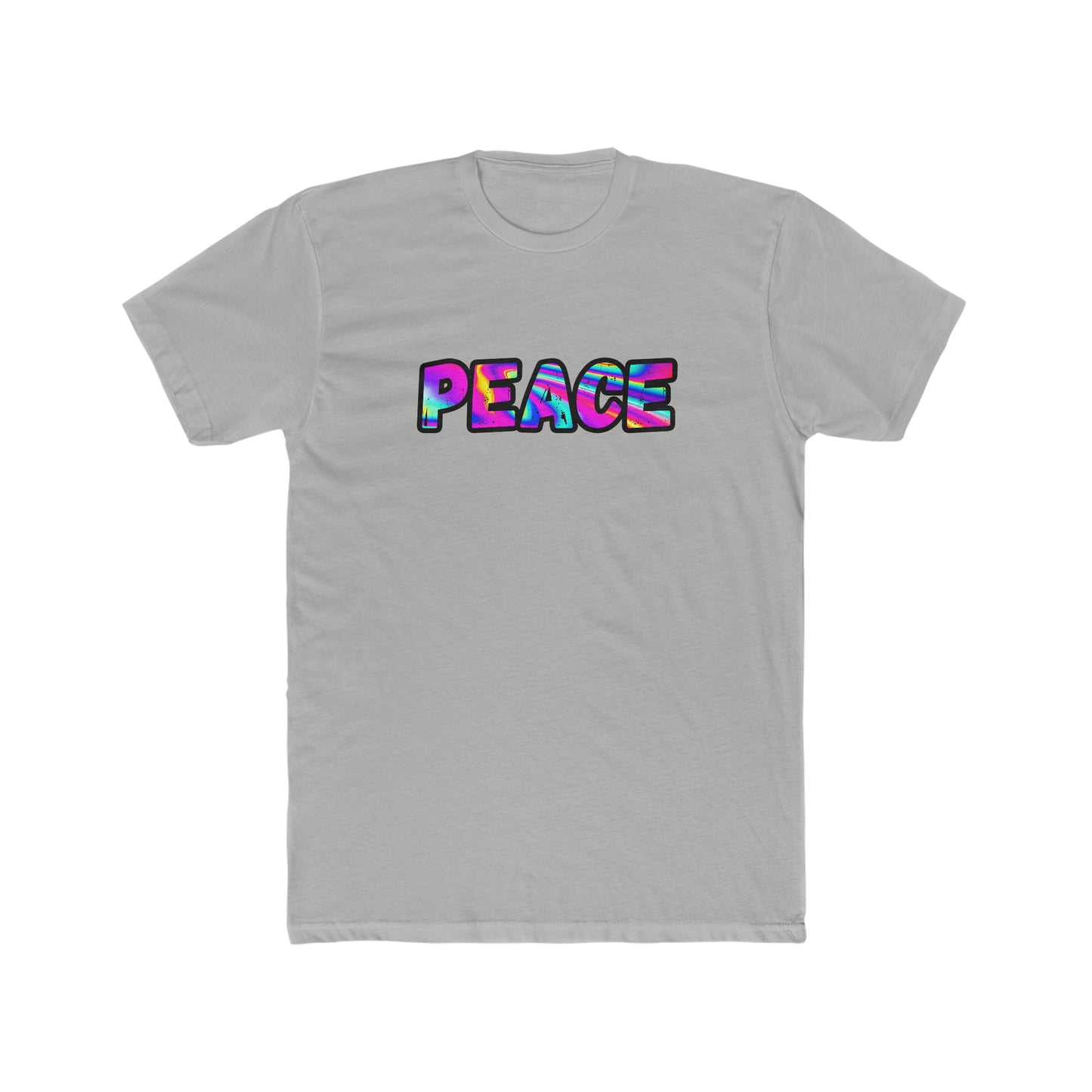 Psychedelic Peace Men's Cotton Crew Tee