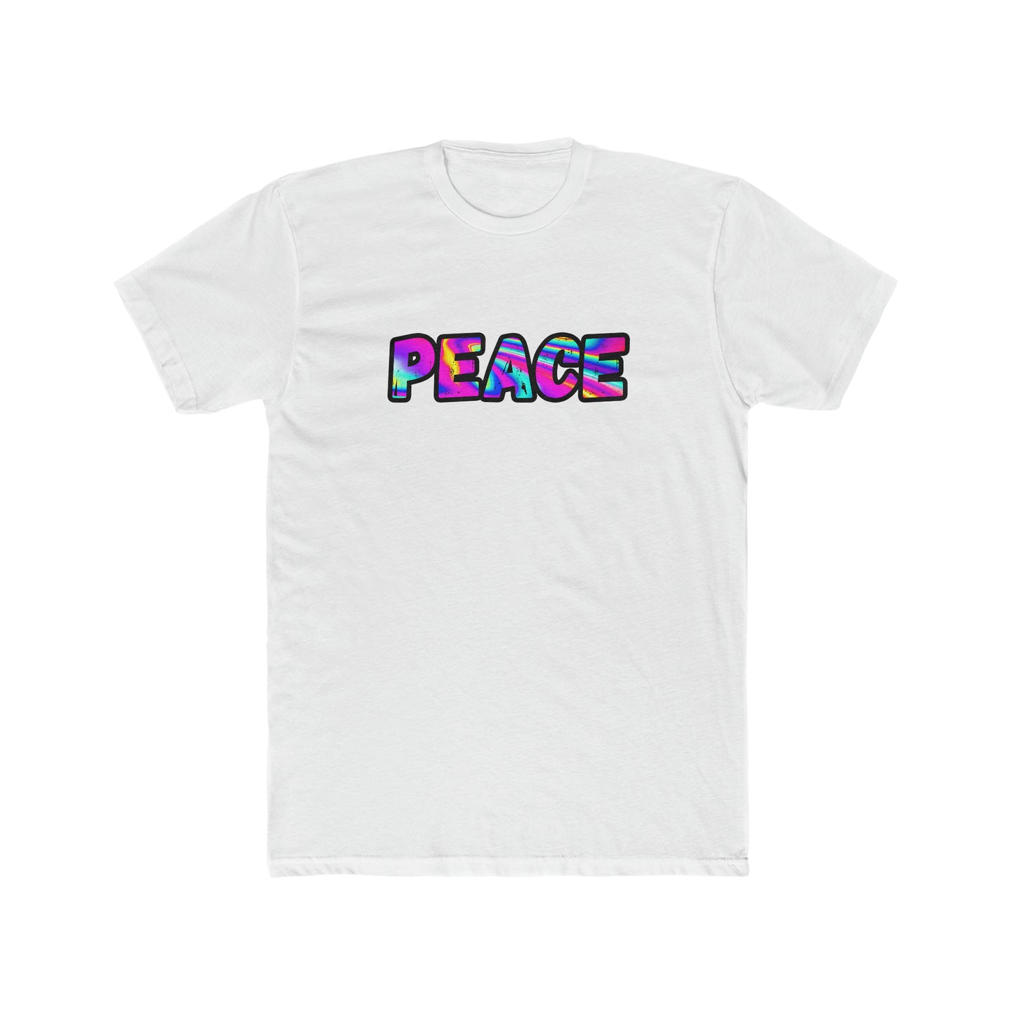 Psychedelic Peace Men's Cotton Crew Tee