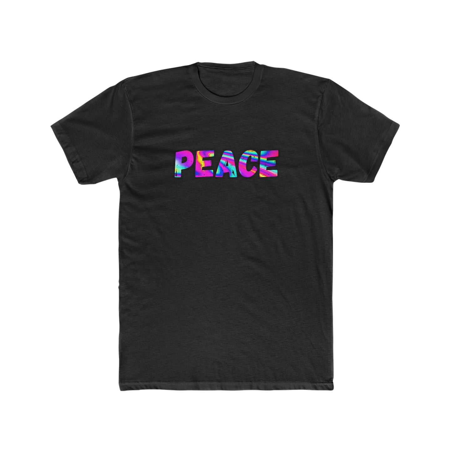 Psychedelic Peace Men's Cotton Crew Tee