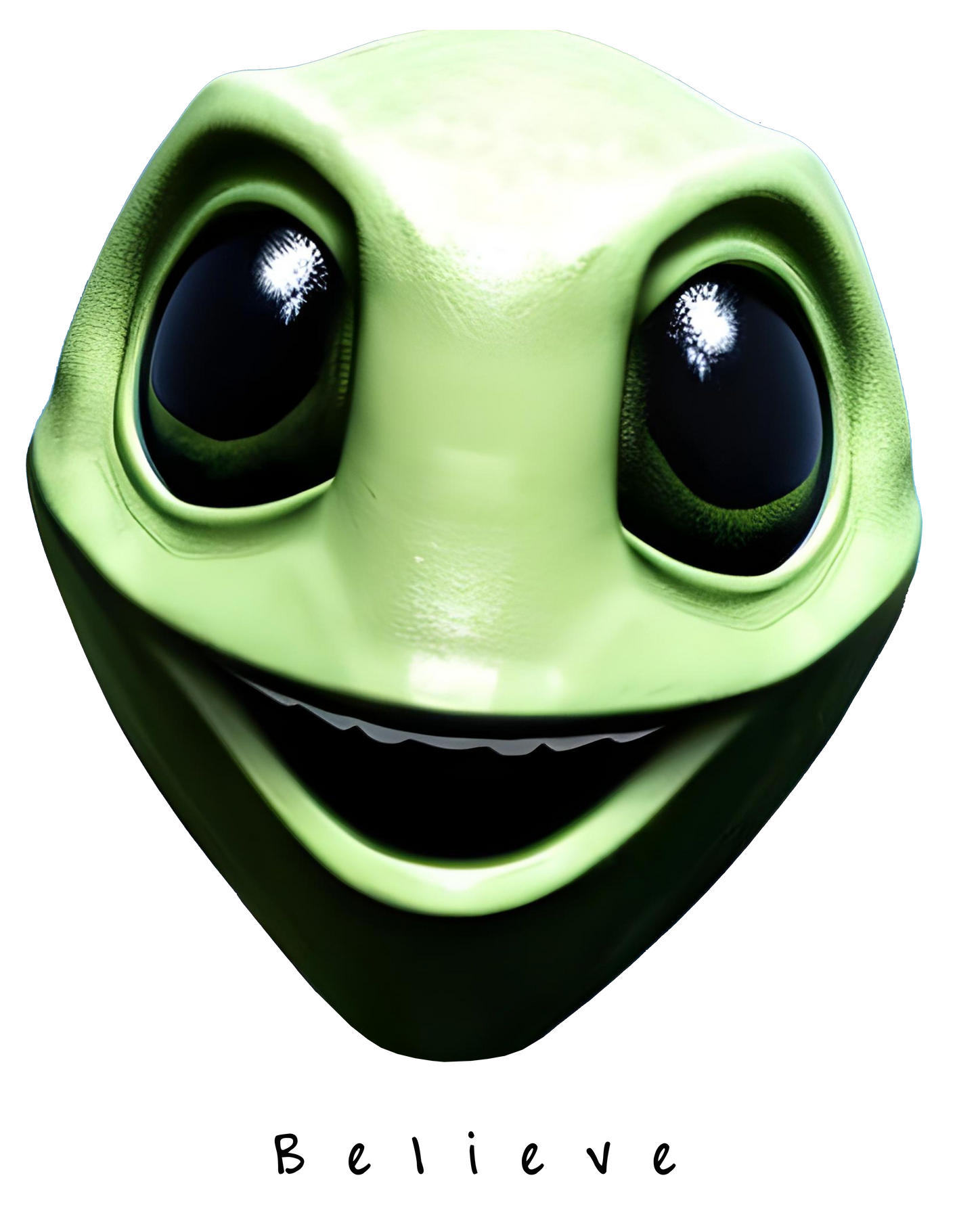 Believe in Extraterrestrial Smiles - Unisex Jersey Tee