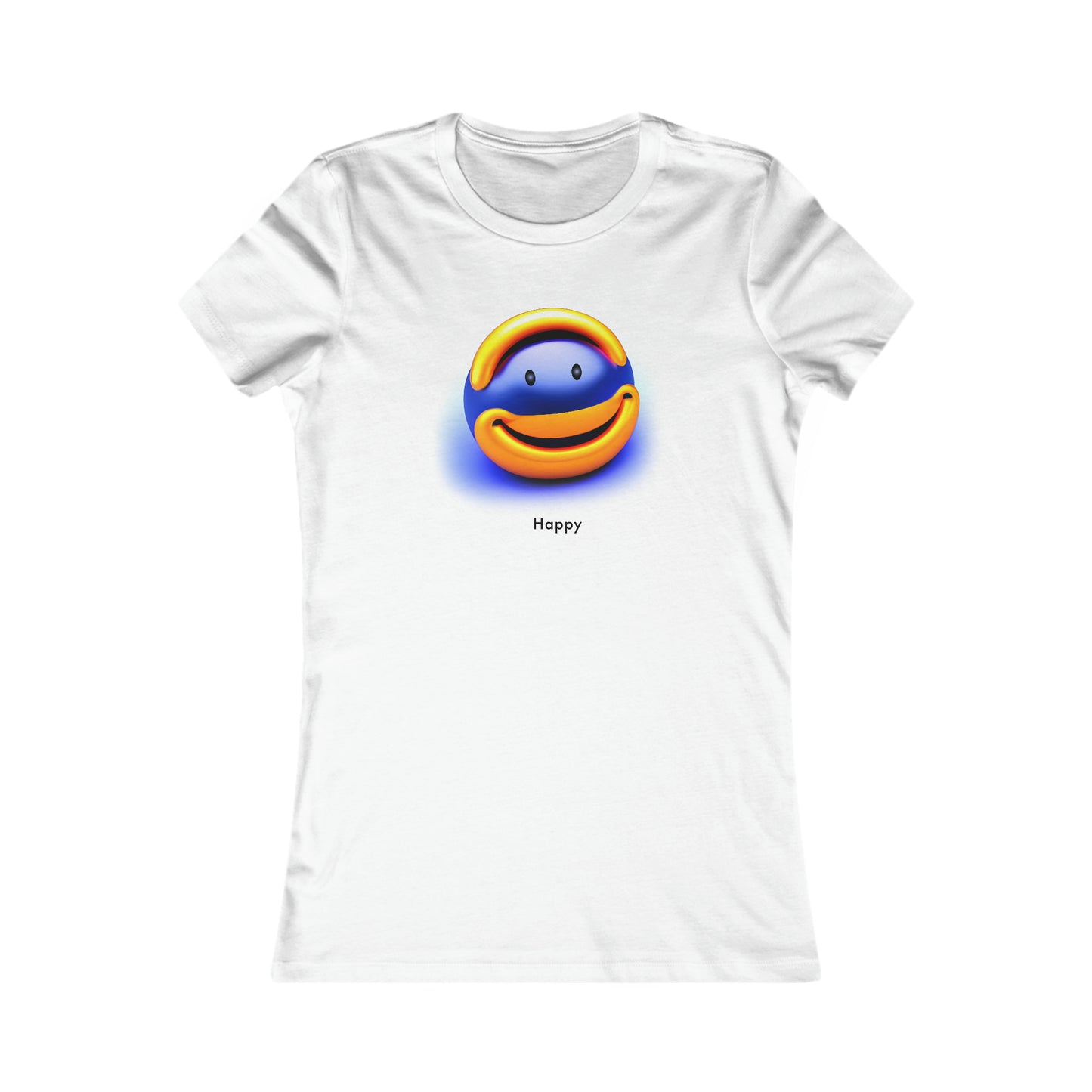 Radiant Smiles Women's Favorite Tee - Unleash Your Happy Side