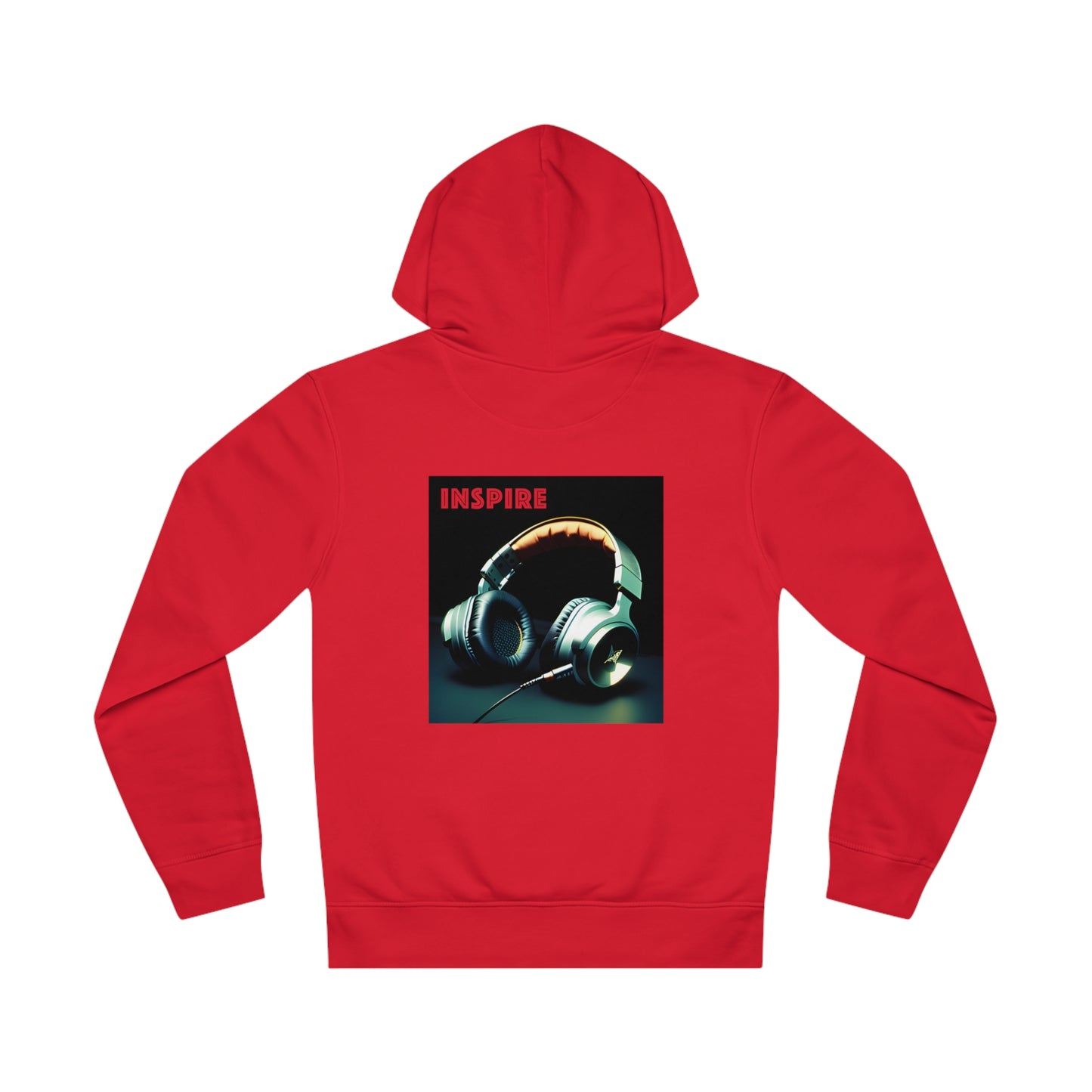 Guitar Serenade: Unisex Inspire Drummer Hoodie