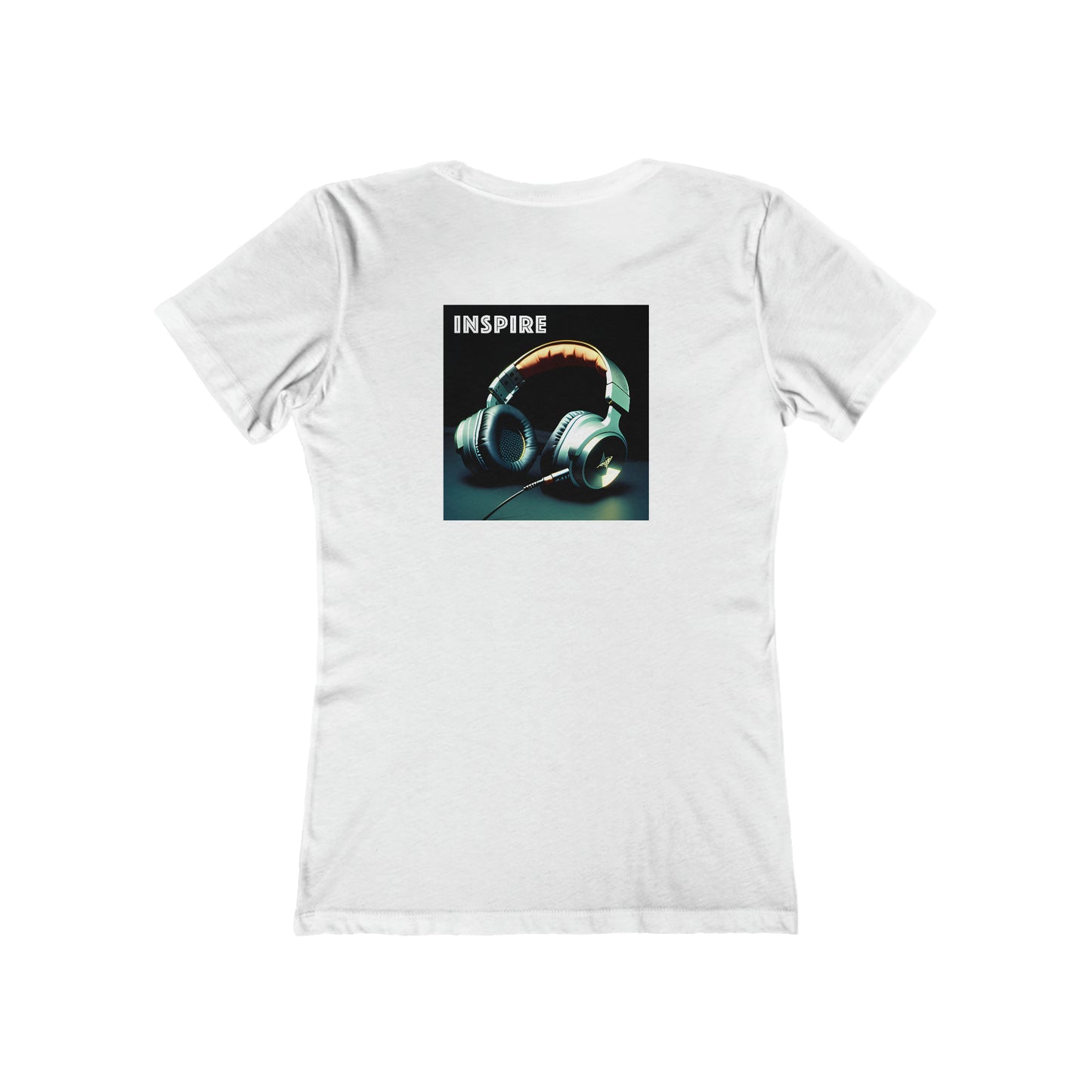 Harmonious Fusion: Resonate in Style Women's Boyfriend Tee