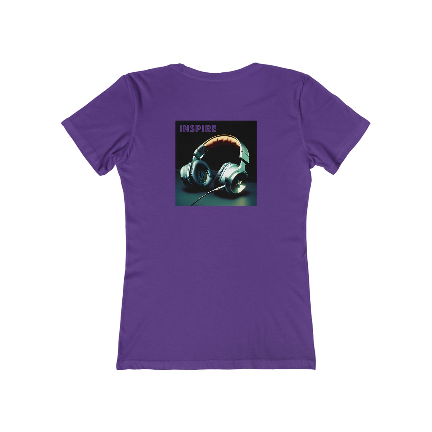 Harmonious Fusion: Resonate in Style Women's Boyfriend Tee