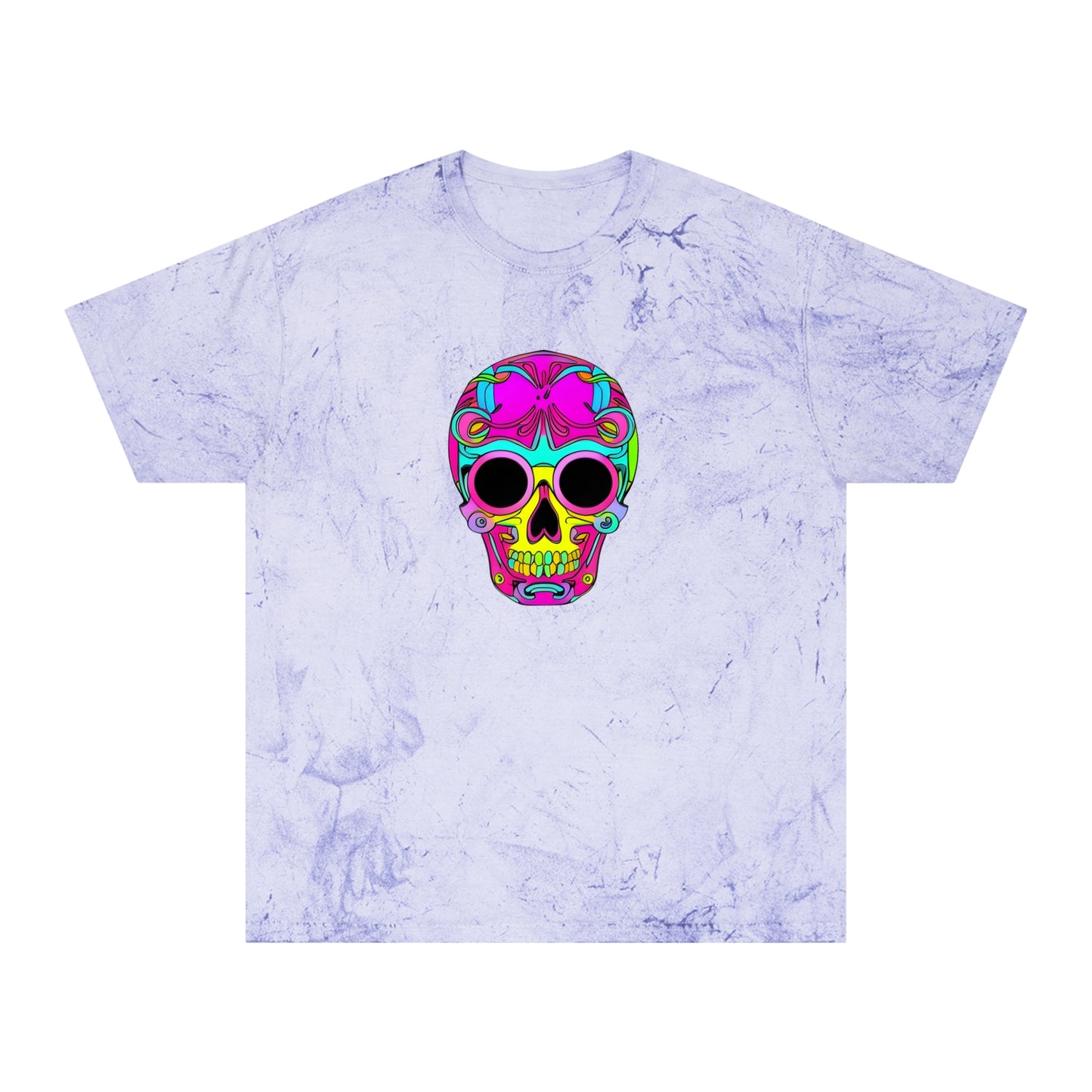 Trippy Visionaries Unite: Unisex Color Blast T-Shirt