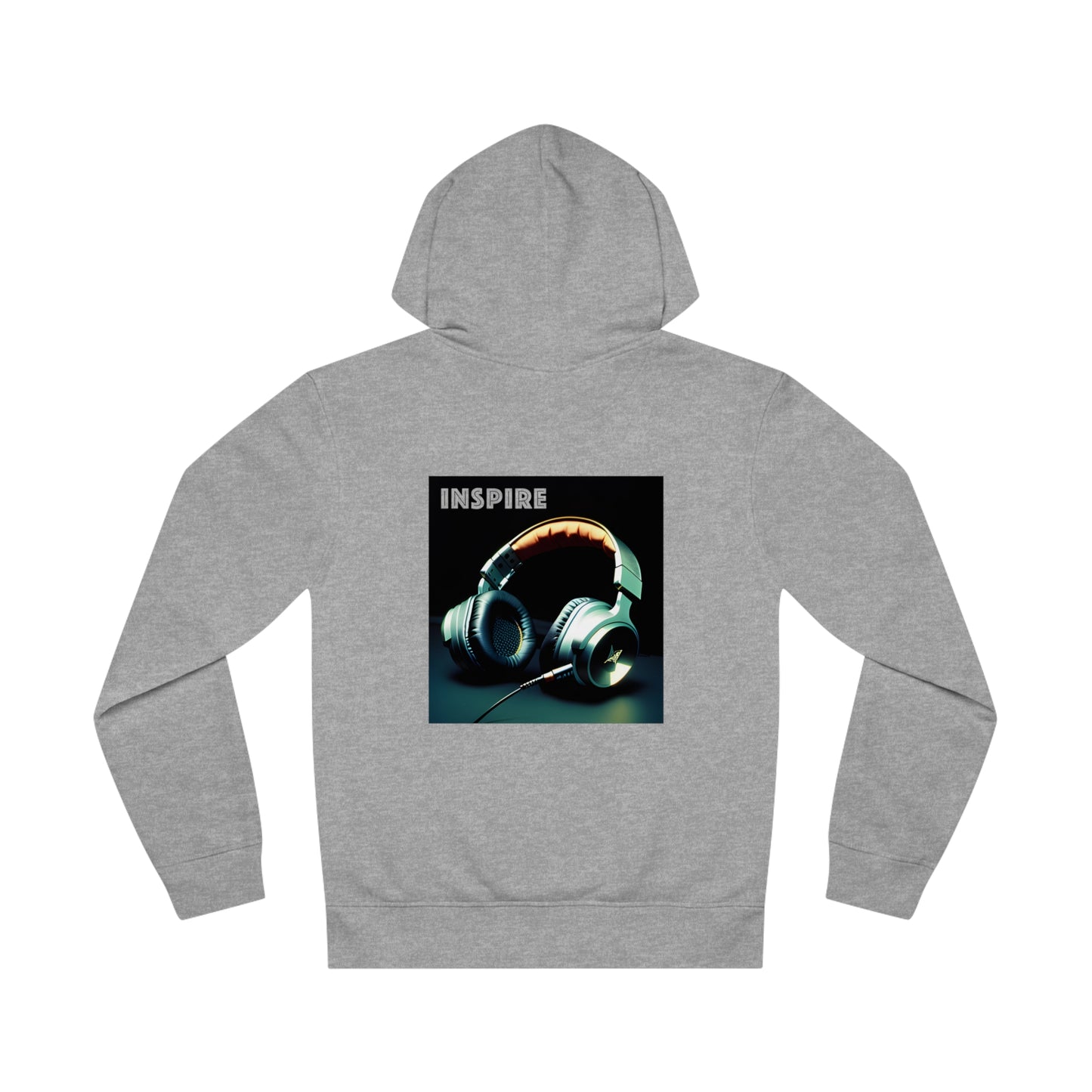 Guitar Serenade: Unisex Inspire Drummer Hoodie