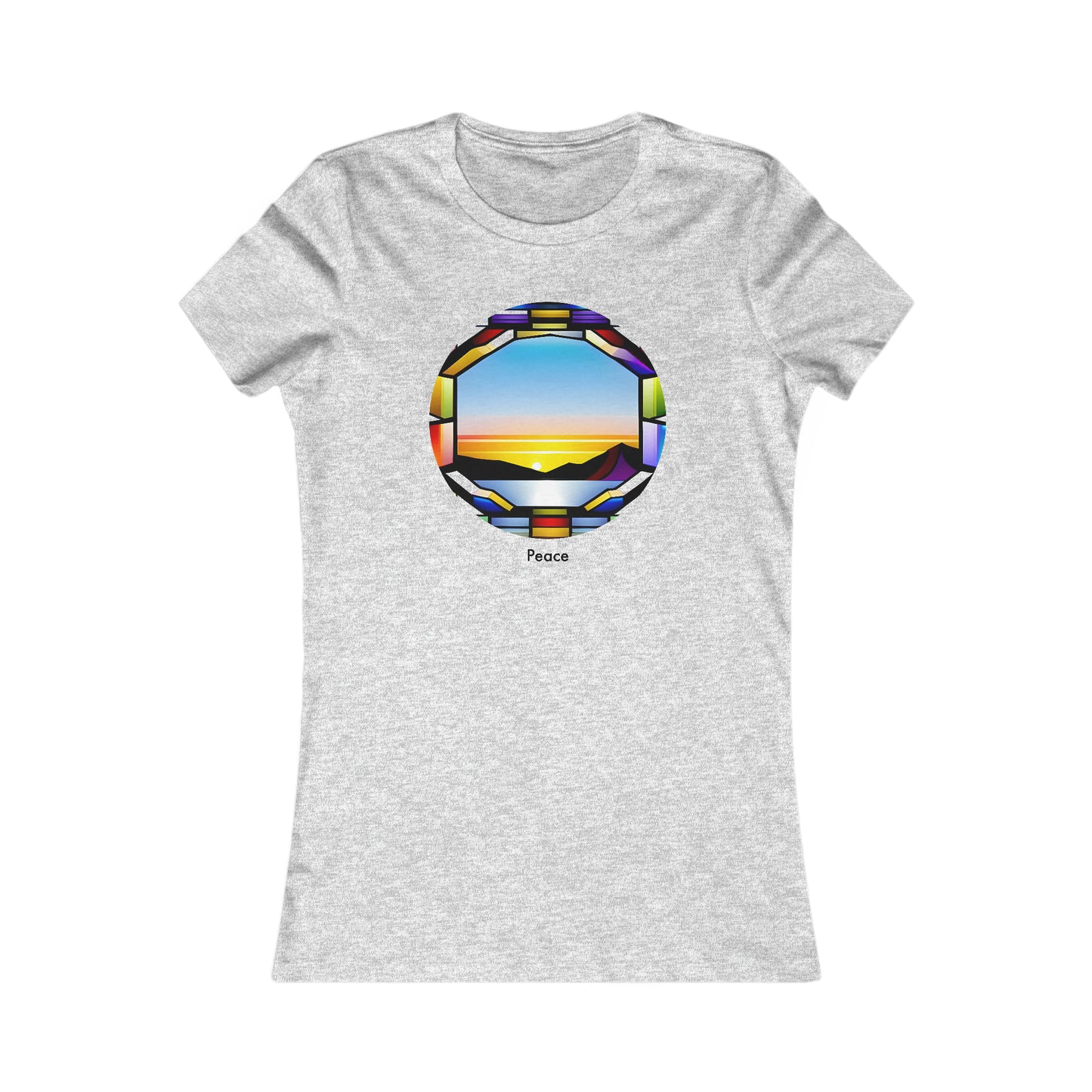 Discover the Serenity of our Peaceful Sunset Favorite Tee