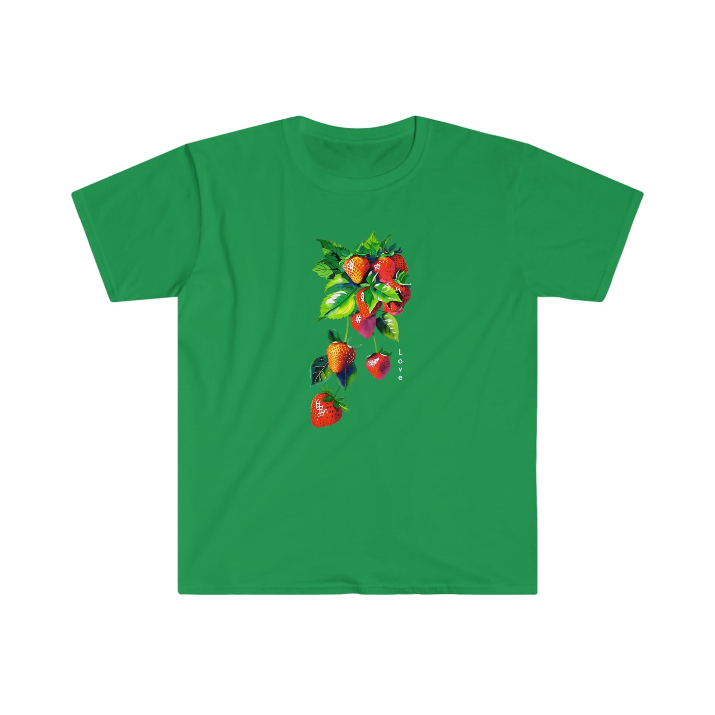 Strawberry Passion: Unisex Tee with Fruitful Charm