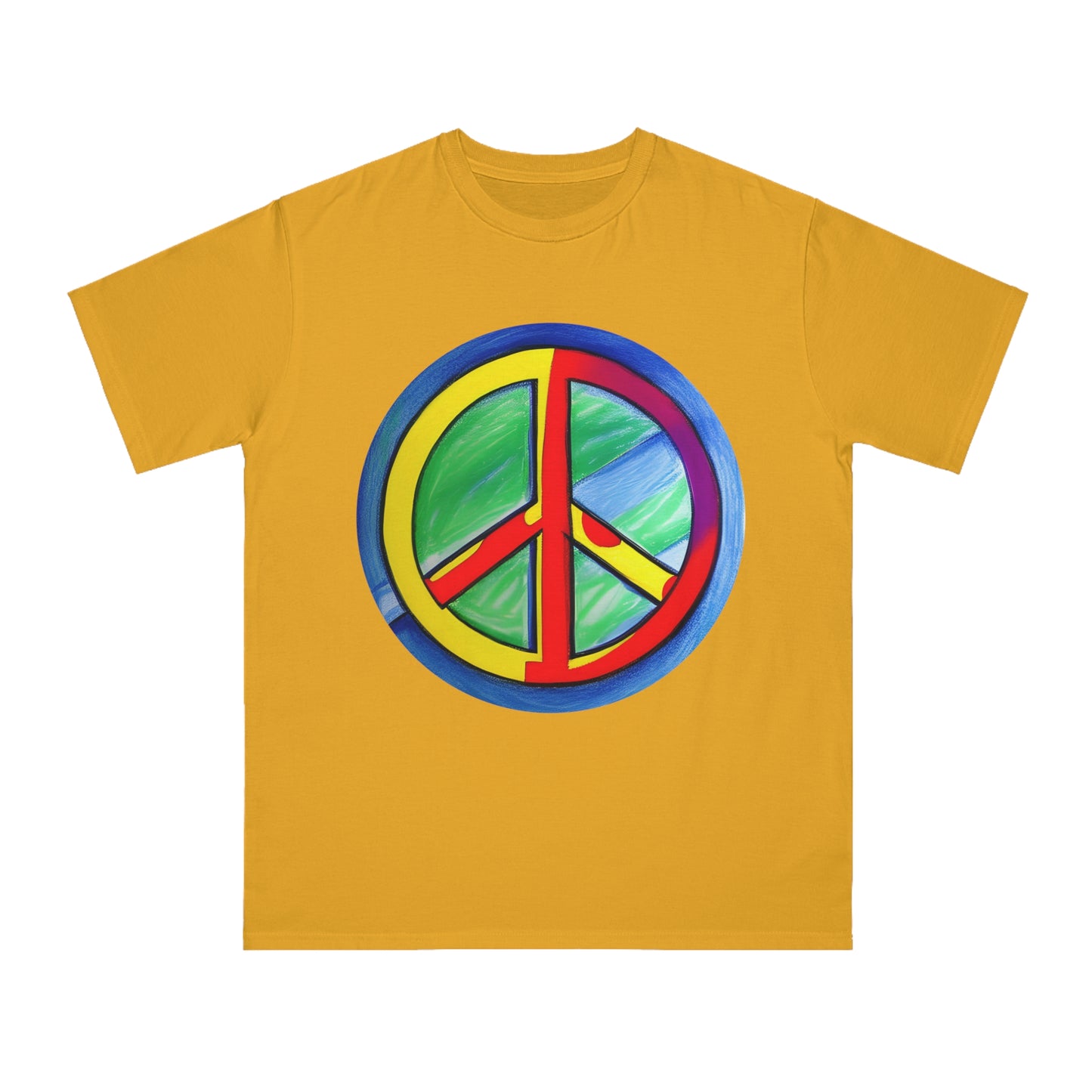 Peaceful Palette: Unisex Softstyle T-Shirt