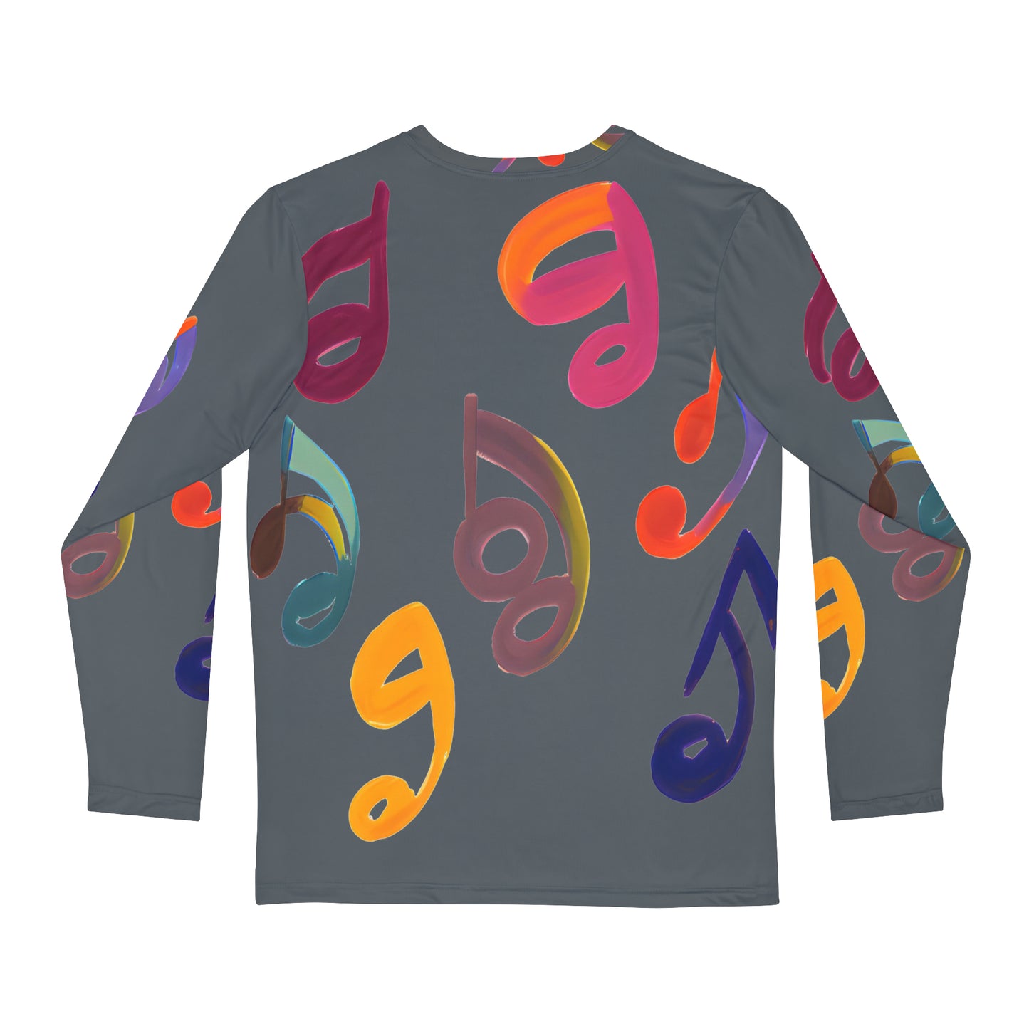 Artistic Harmony: Inspire Guitar Watercolor All Over Print Long Sleeve Shirt
