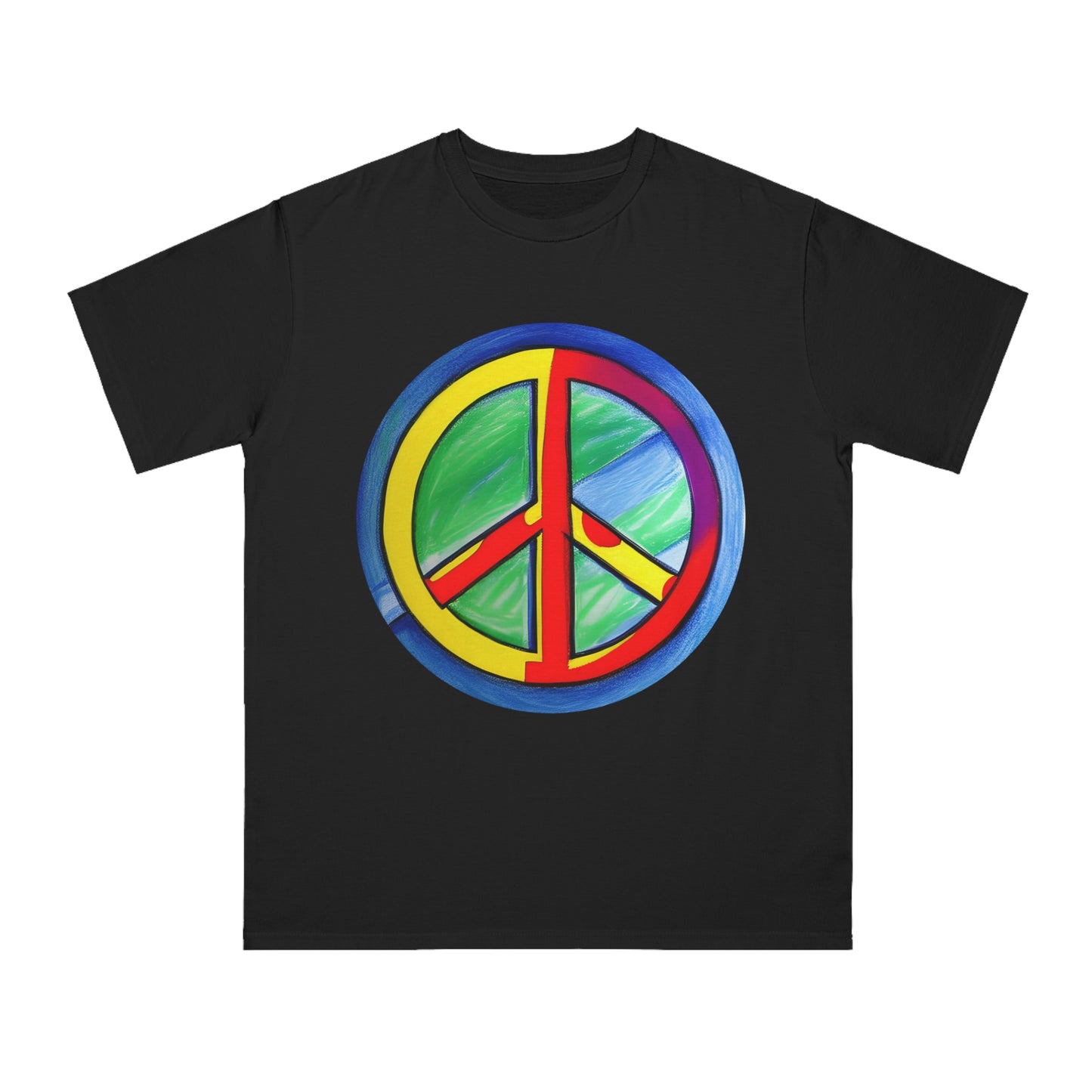 Peaceful Palette: Unisex Softstyle T-Shirt