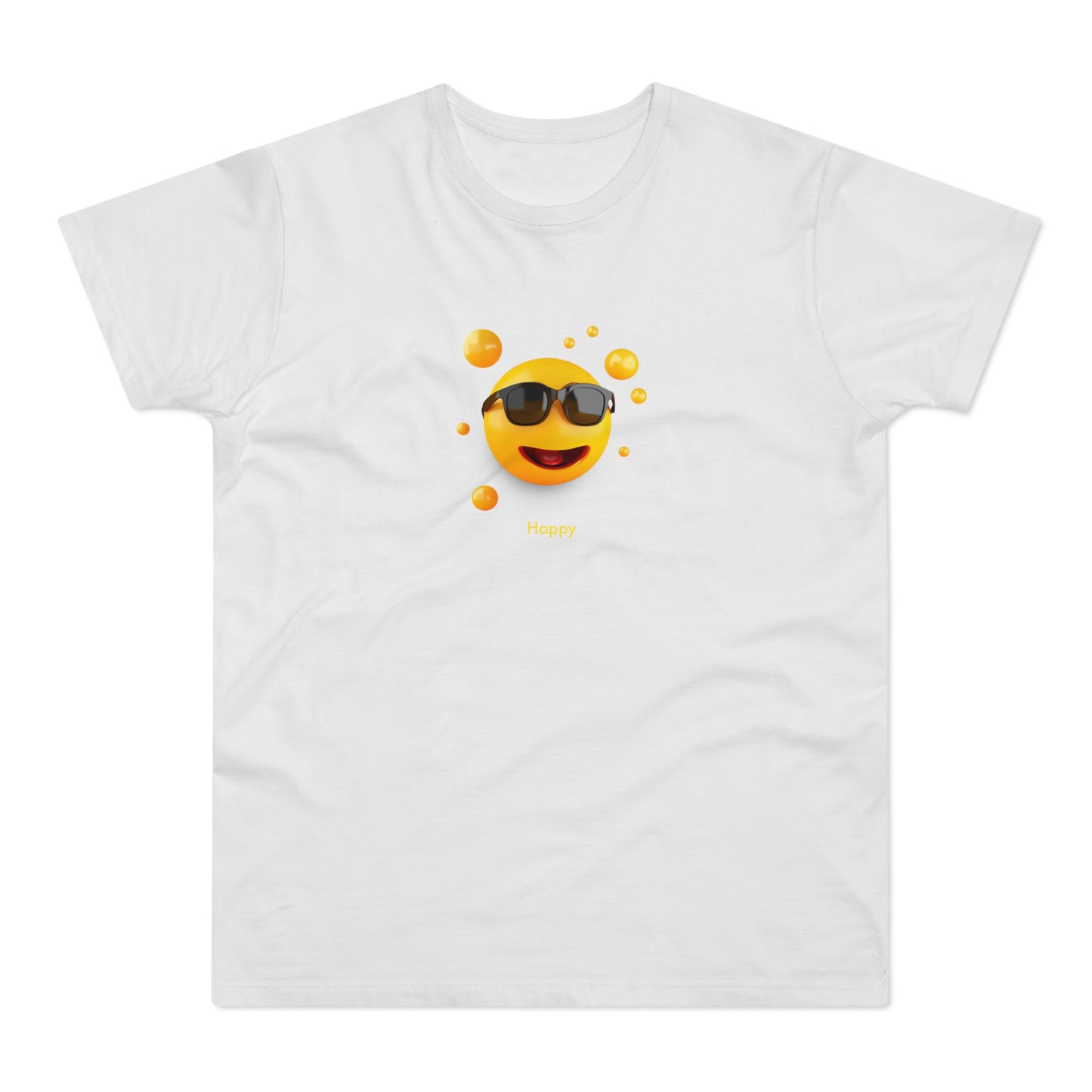 Radiate Positivity: Men's Happy Face Tee