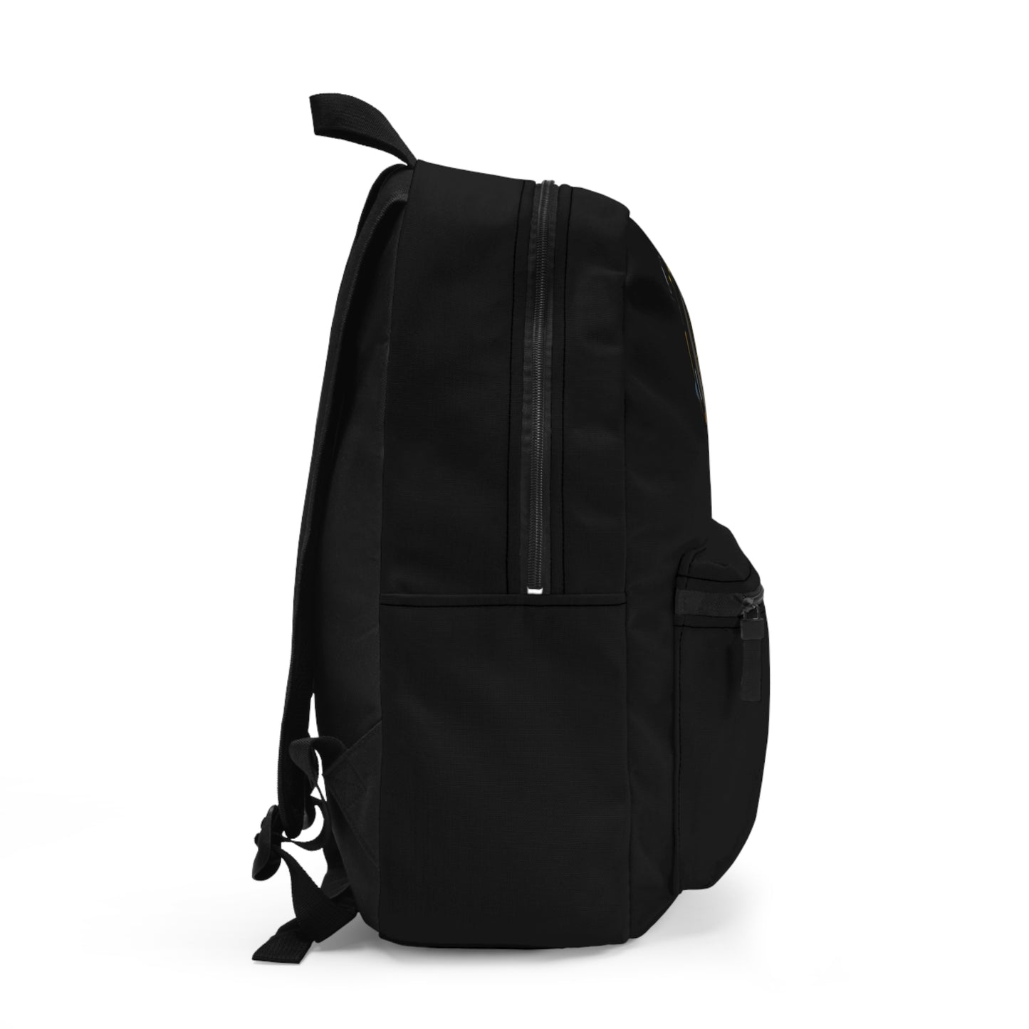 Vibrant Happiness: Abstract Happy Emoji Backpack