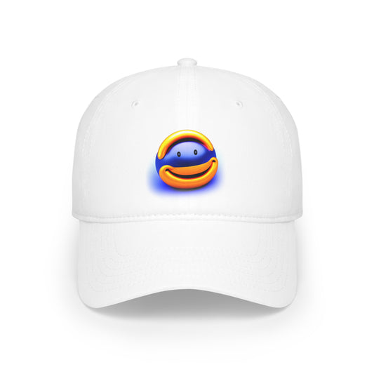 Happy Vibes Low Profile Baseball Cap - Spread Smiles Everywhere