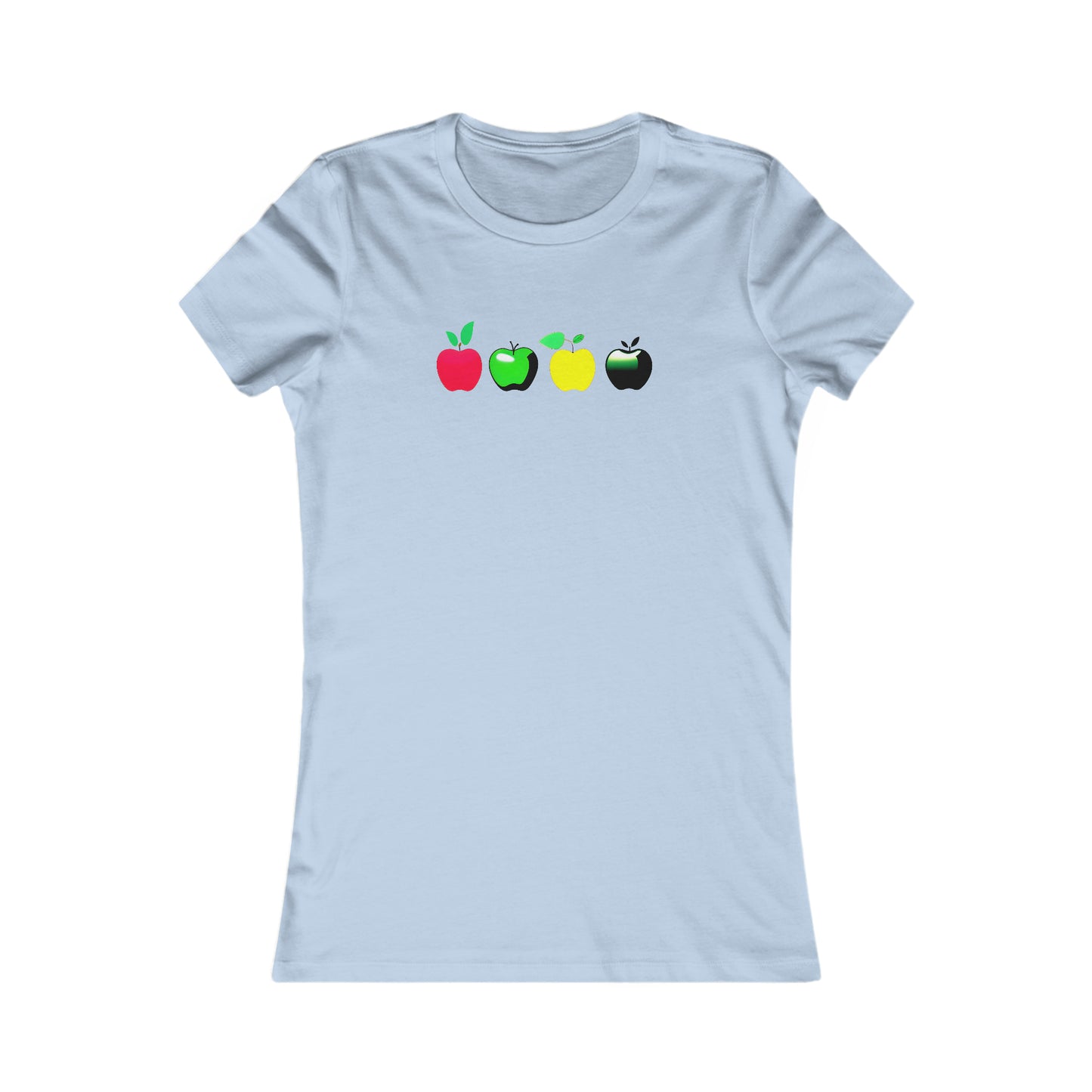 Simplicity & Inspiration Tee - Vibrant Apples for Creative Souls