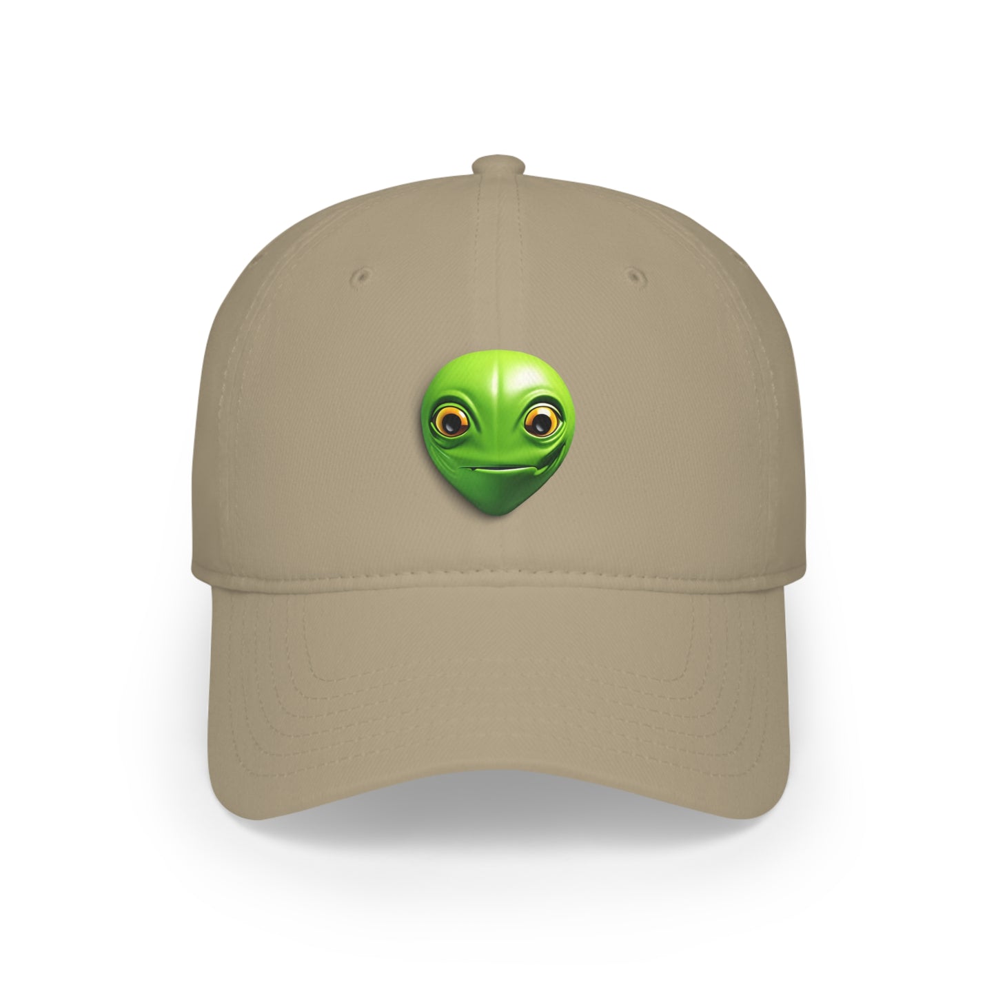 Extraterrestrial Encounter: Alien-Inspired Low Profile Baseball Cap