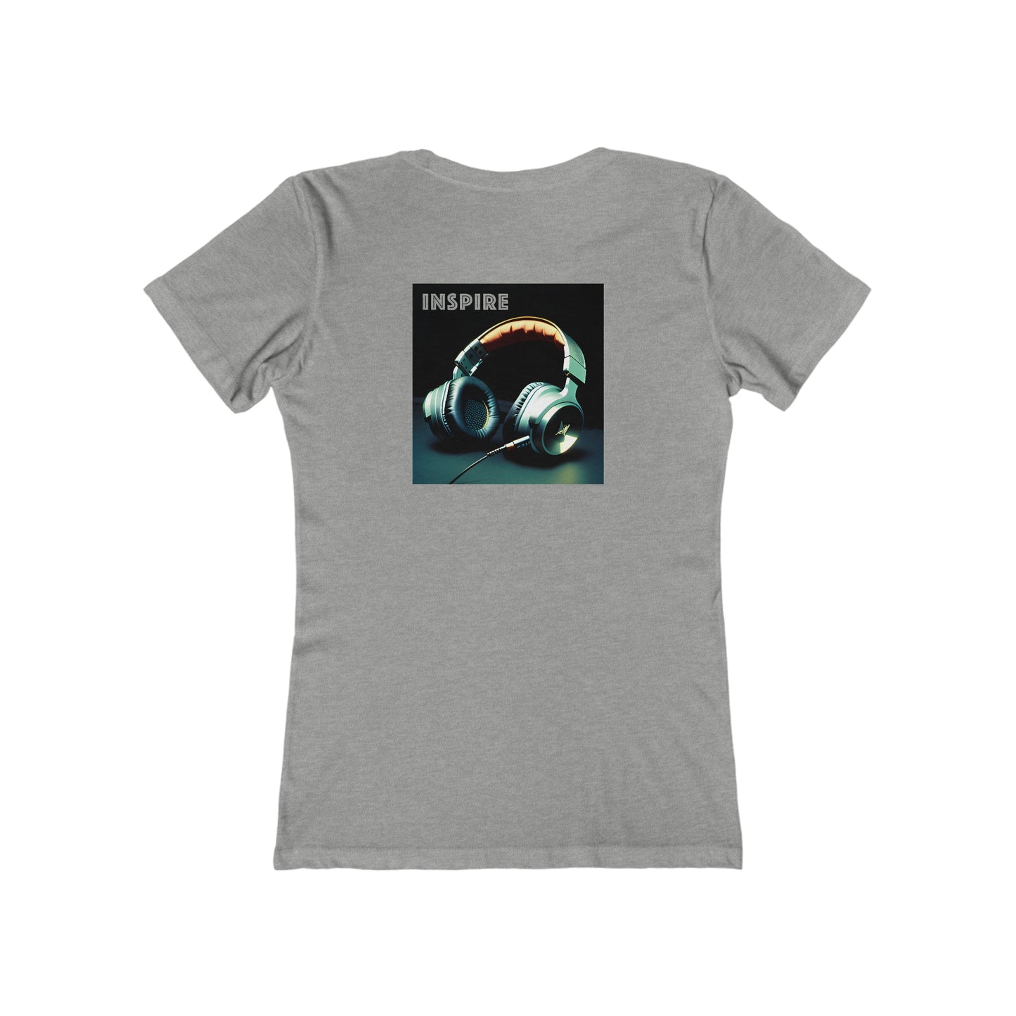 Harmonious Fusion: Resonate in Style Women's Boyfriend Tee