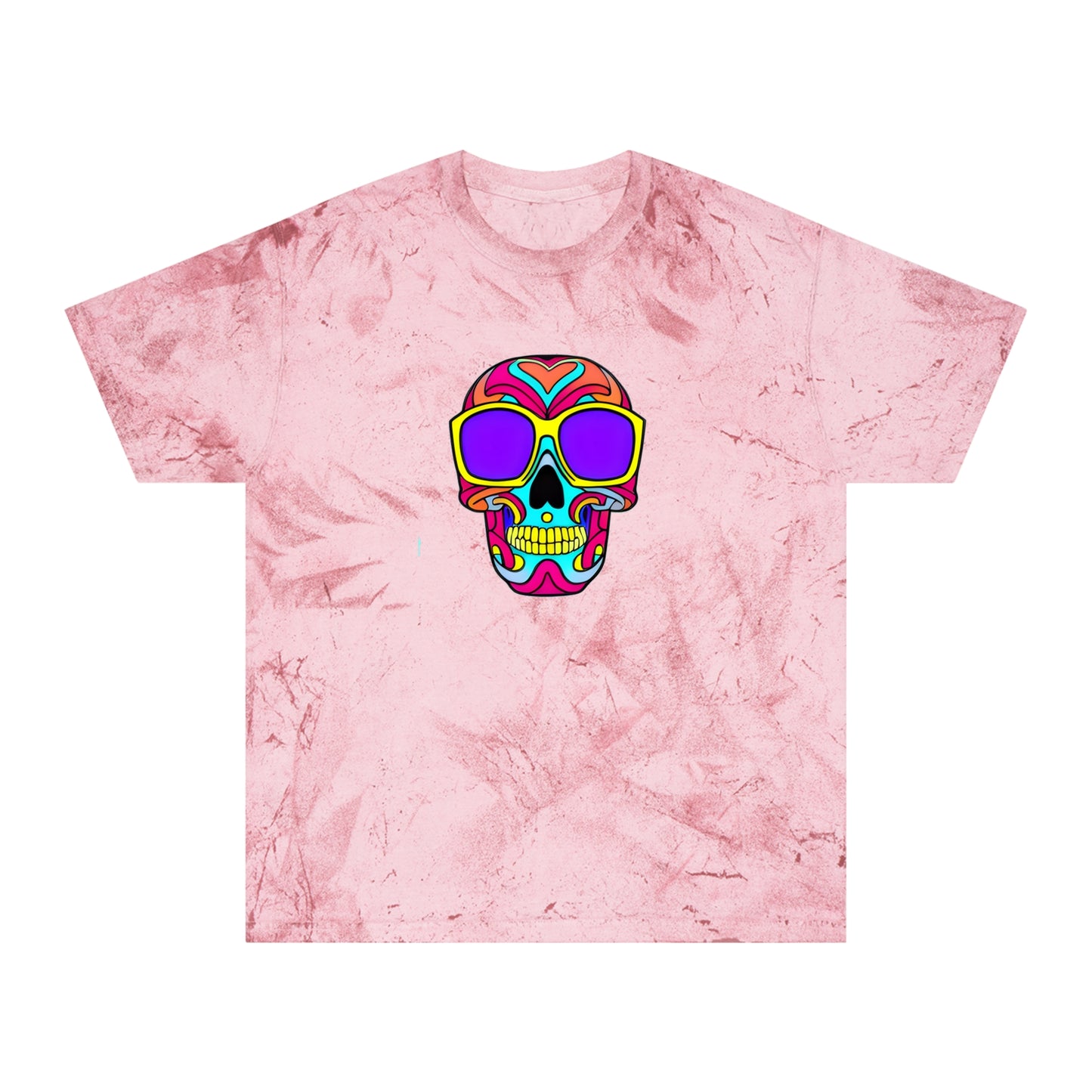 Infinite Imagination: Unisex Psychedelic Skull Tee