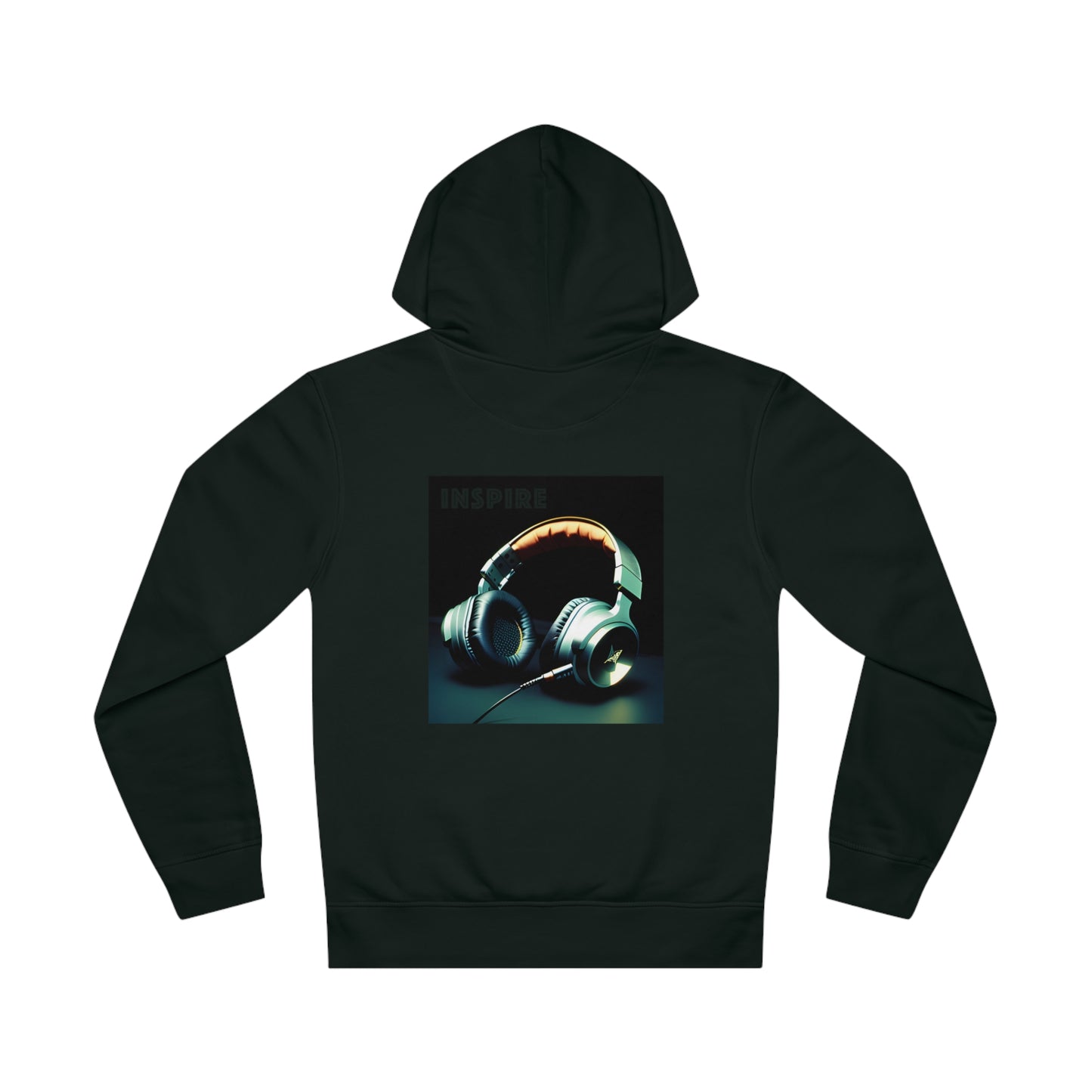 Guitar Serenade: Unisex Inspire Drummer Hoodie