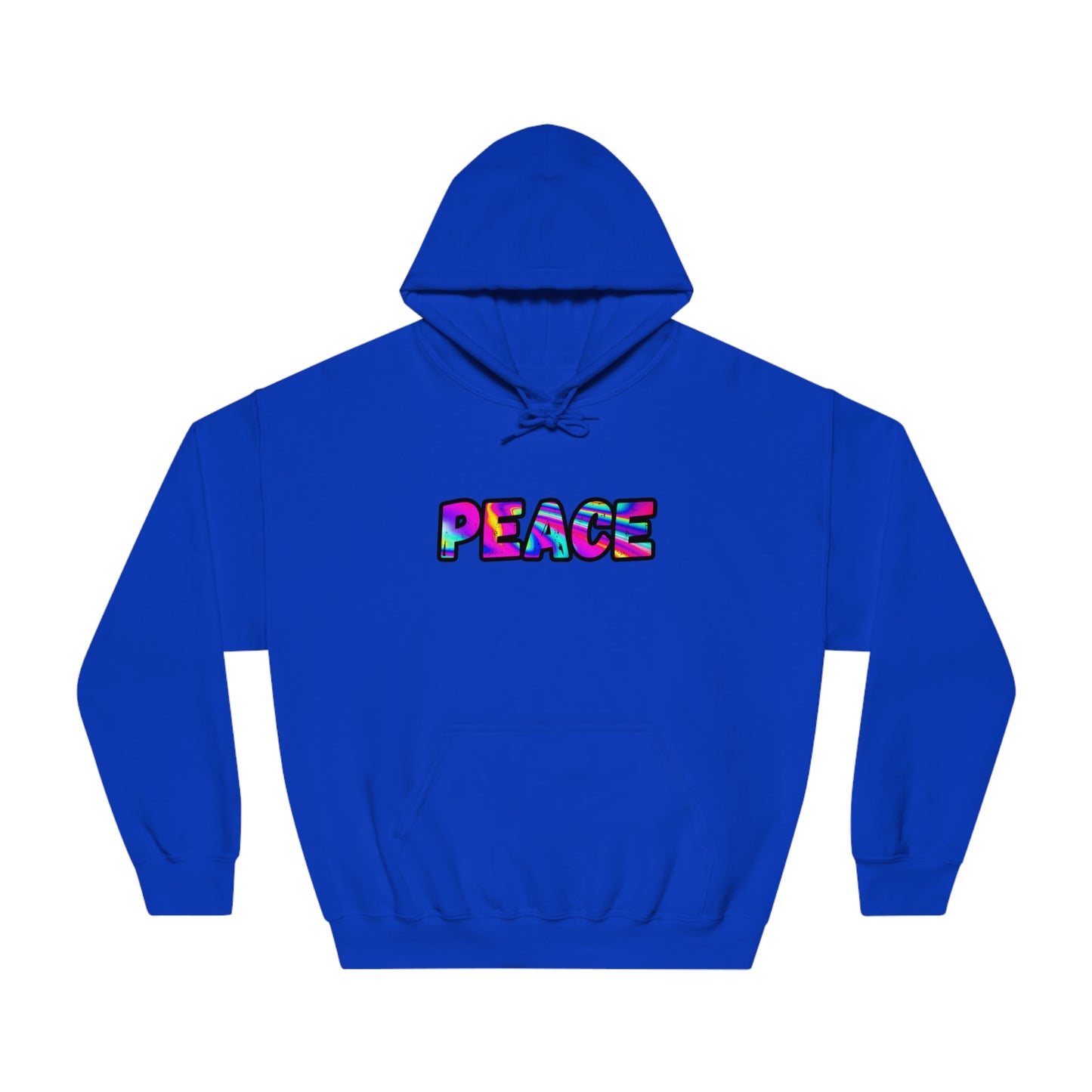 Psychedelic Peace Unisex DryBlend® Hooded Sweatshirt