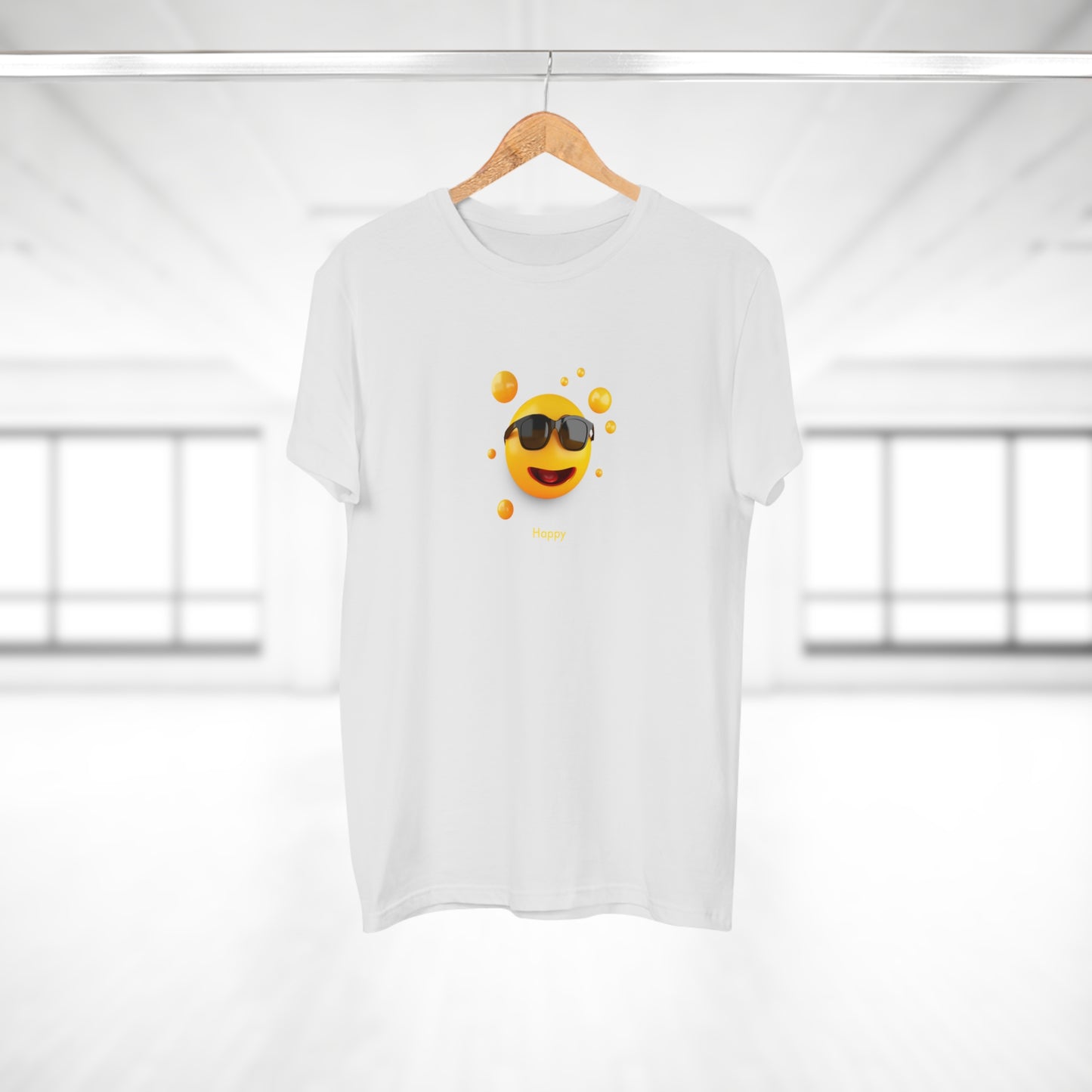 Radiate Positivity: Men's Happy Face Tee