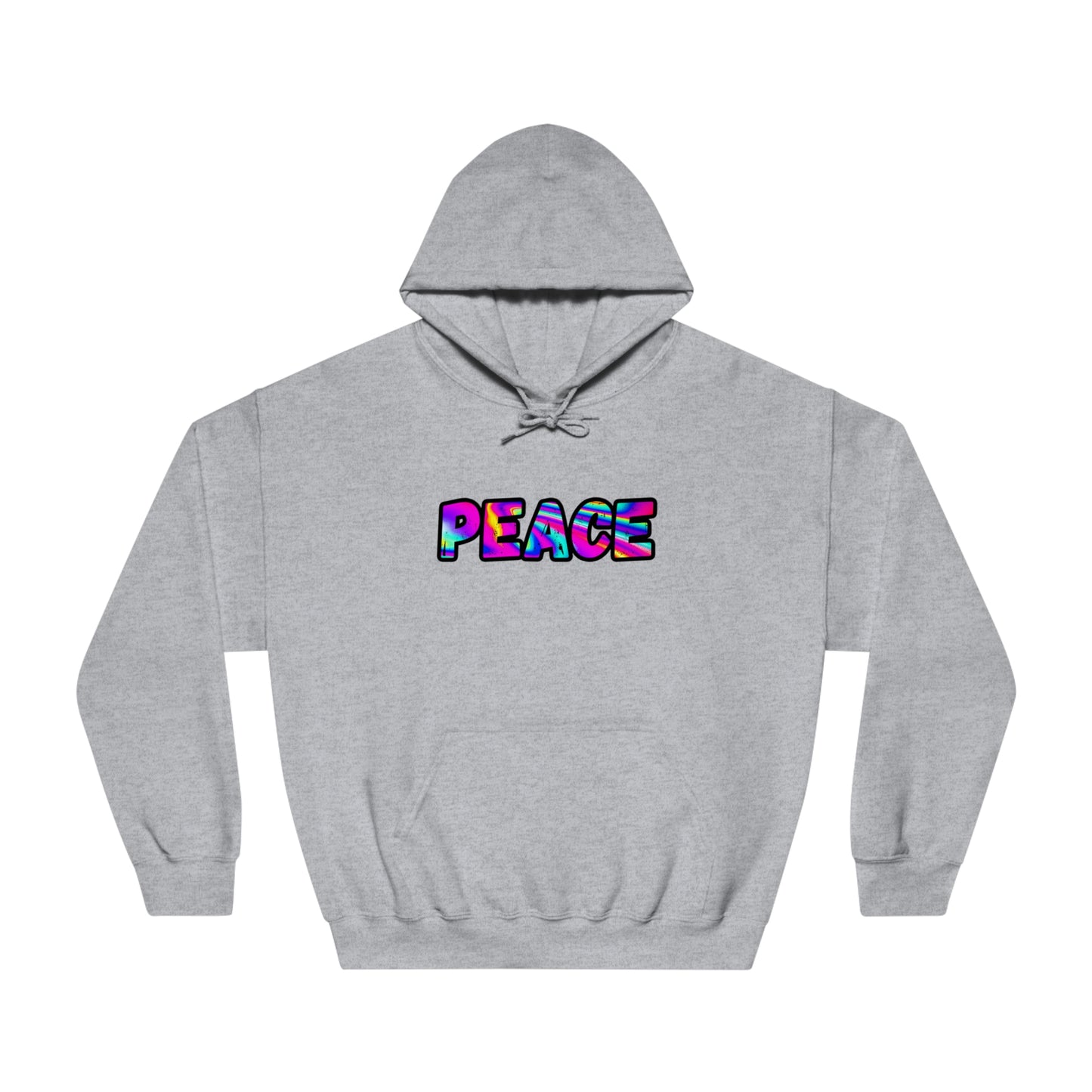 Psychedelic Peace Unisex DryBlend® Hooded Sweatshirt