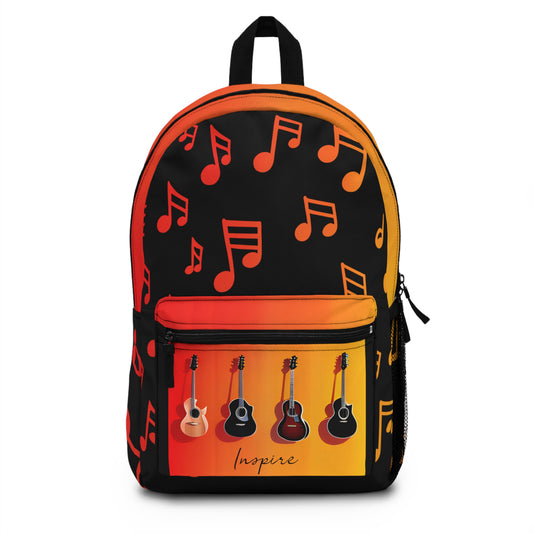 Musical Brilliance: Inspire Backpack with Colorful Notes