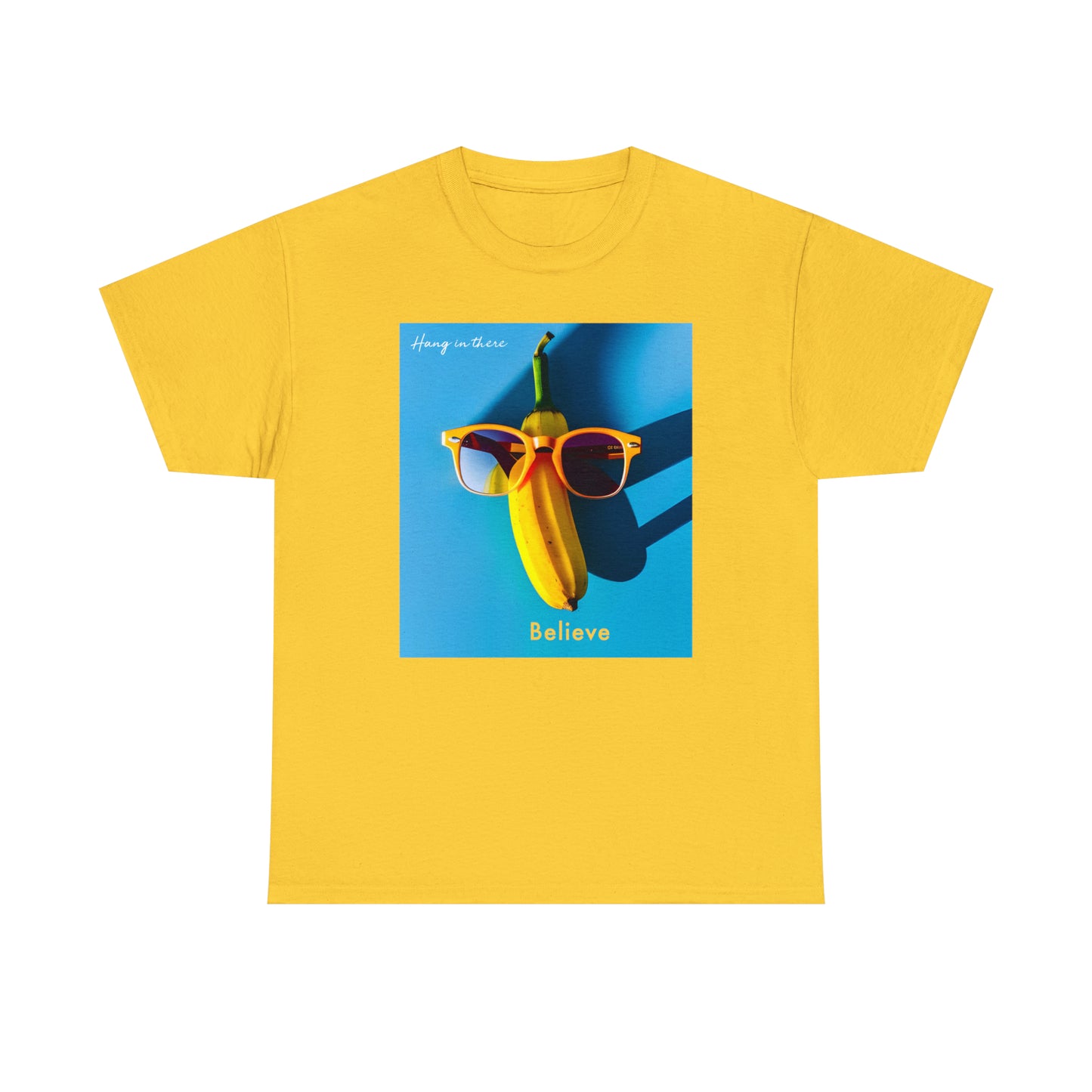 Cool and Motivating: Hang in There Banana T-Shirt