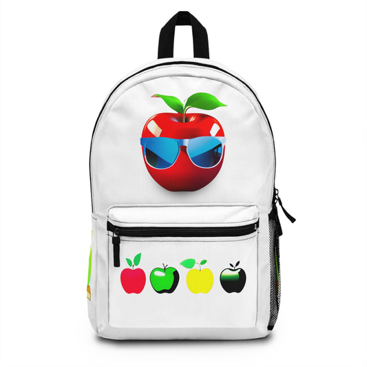 Fun and Inspiring Apple Backpack - Your Creative Companion