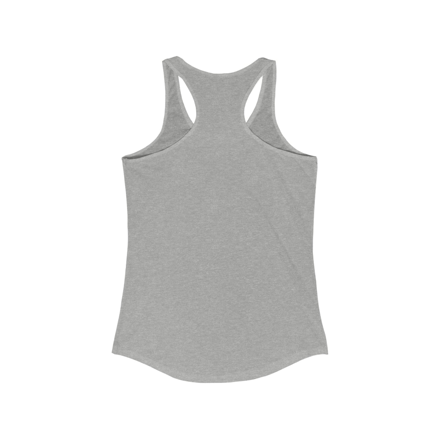 Playfully Happy Women's Ideal Racerback Tank - Unleash Your Joyful Spirit